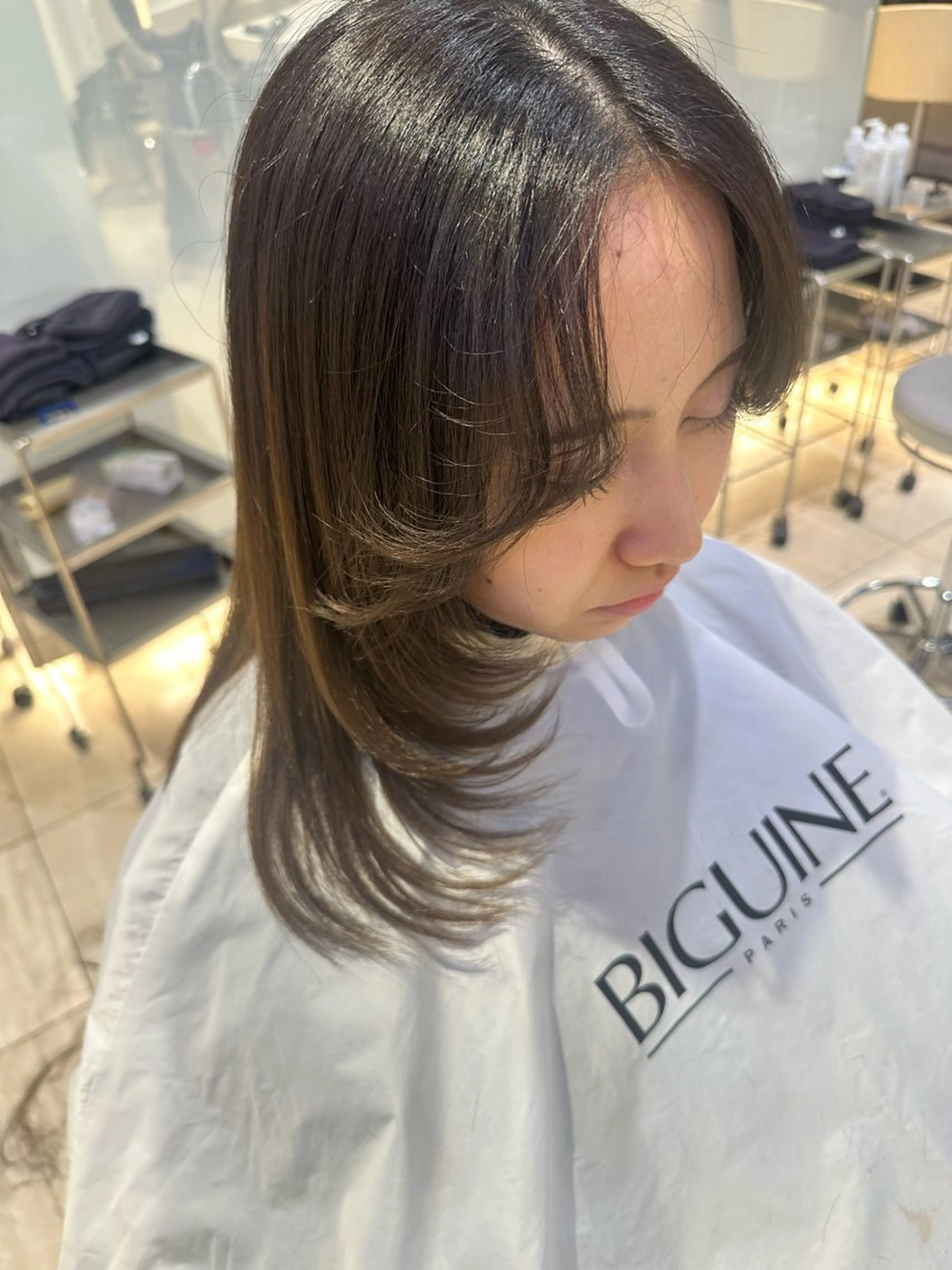 セミロング 小林 美幸🌈のヘアスタイル