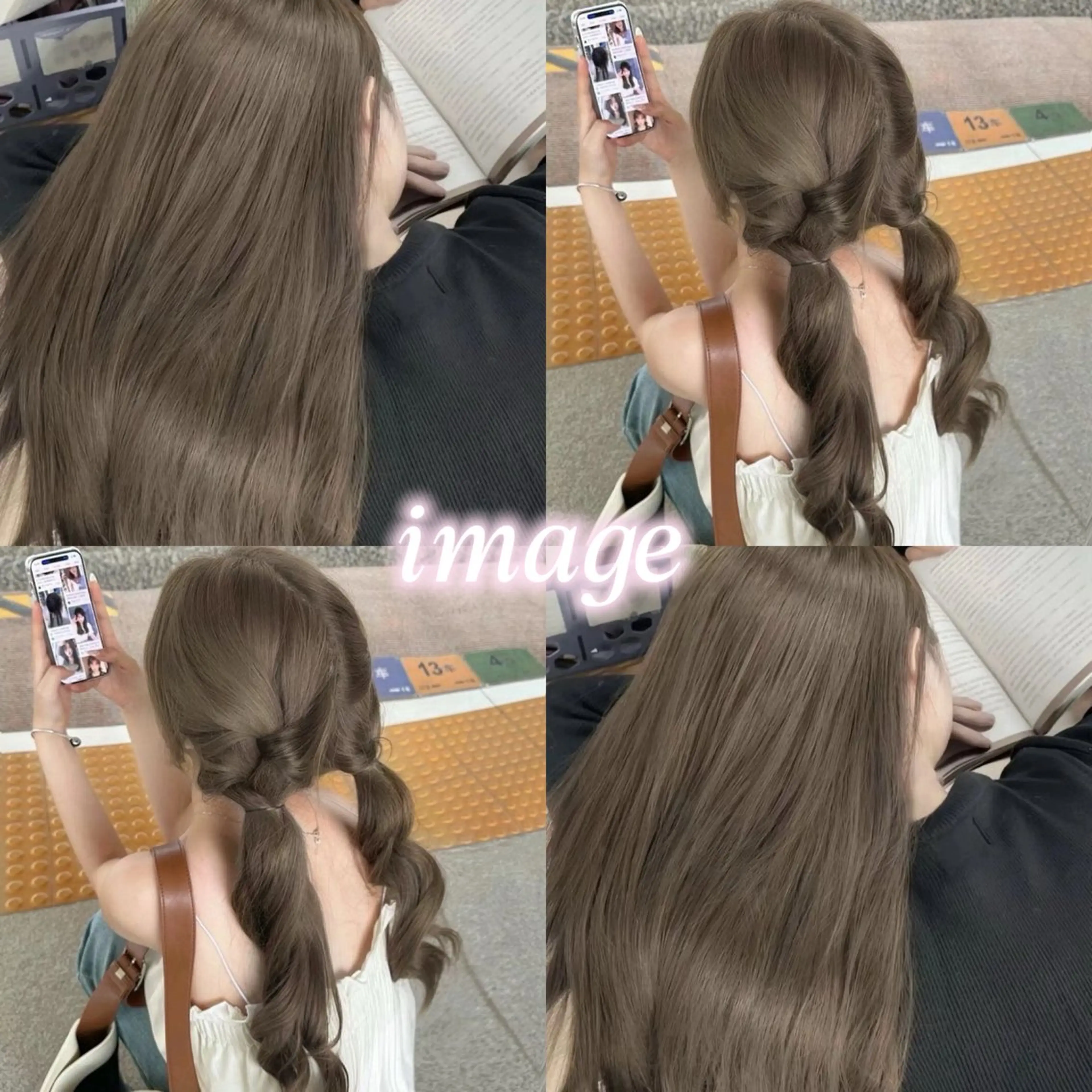 ✨🩰《透明感UP》似合わせカット+ブリーチなしWカラー🪄✨の写真