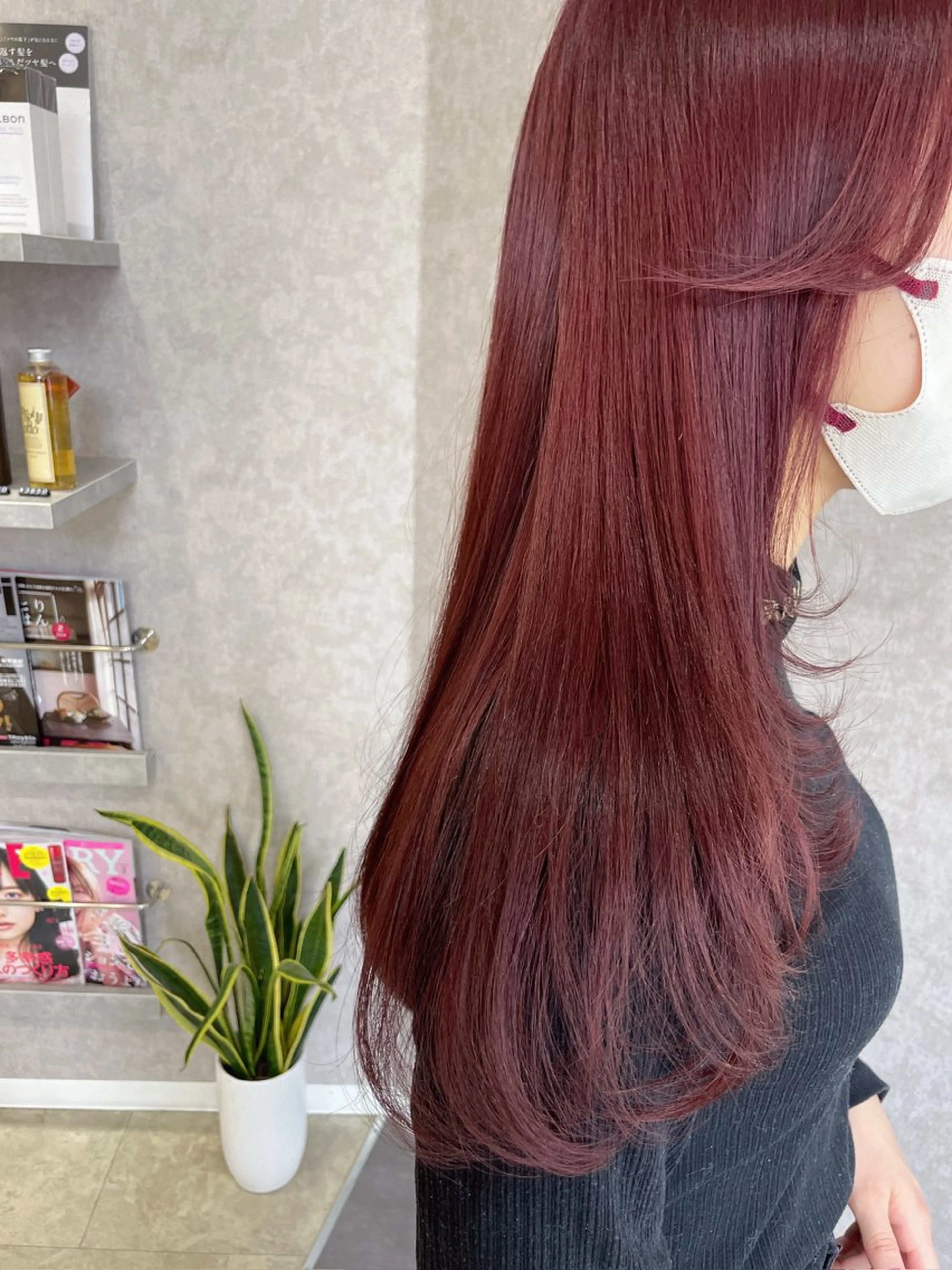 ロング カラー ヘアカラー Rina のヘアスタイル