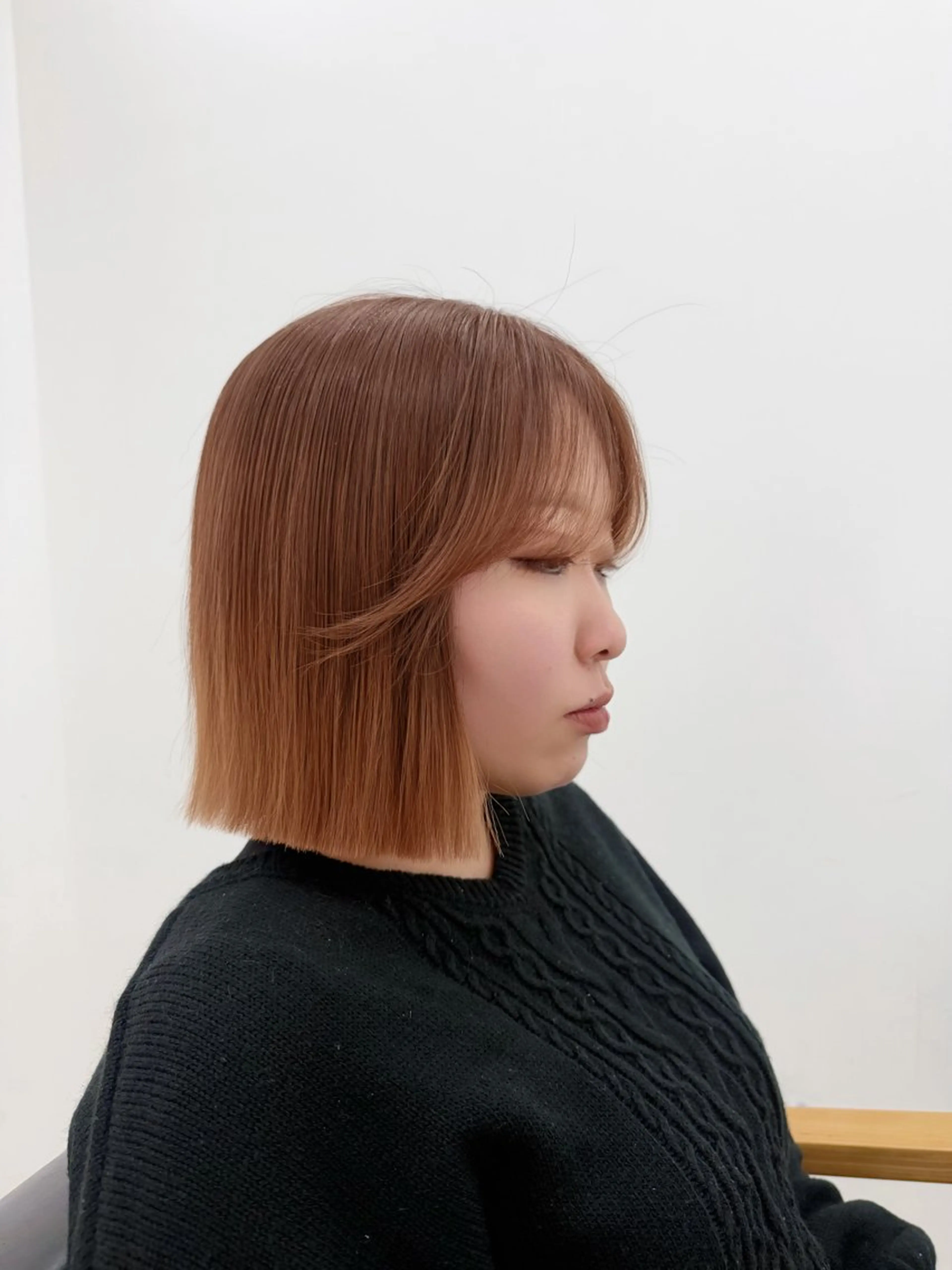 ショート カット Haruka 🎀暖色カラーのヘアスタイル