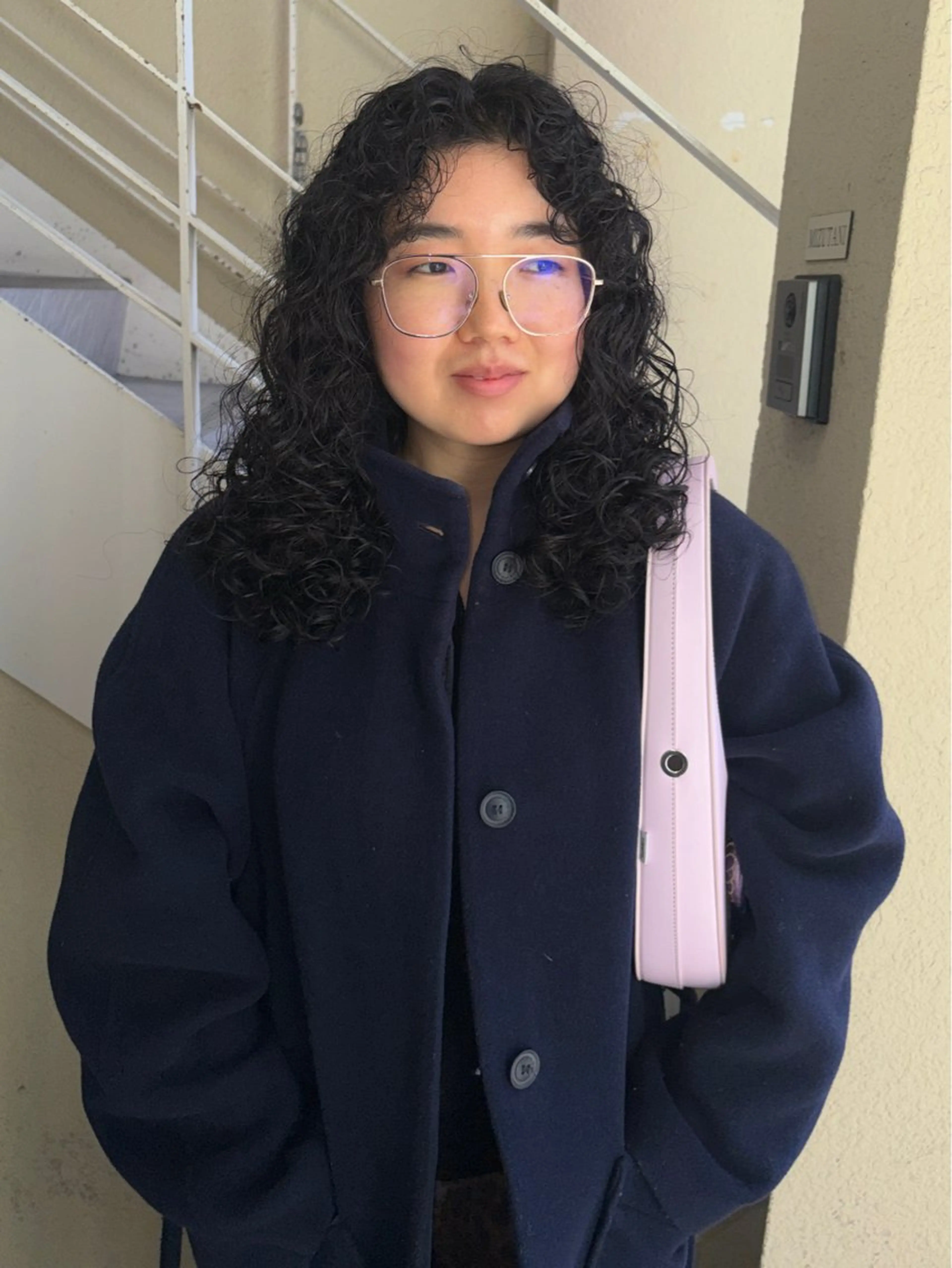 ロング パーマ 松本 雪愛のヘアスタイル