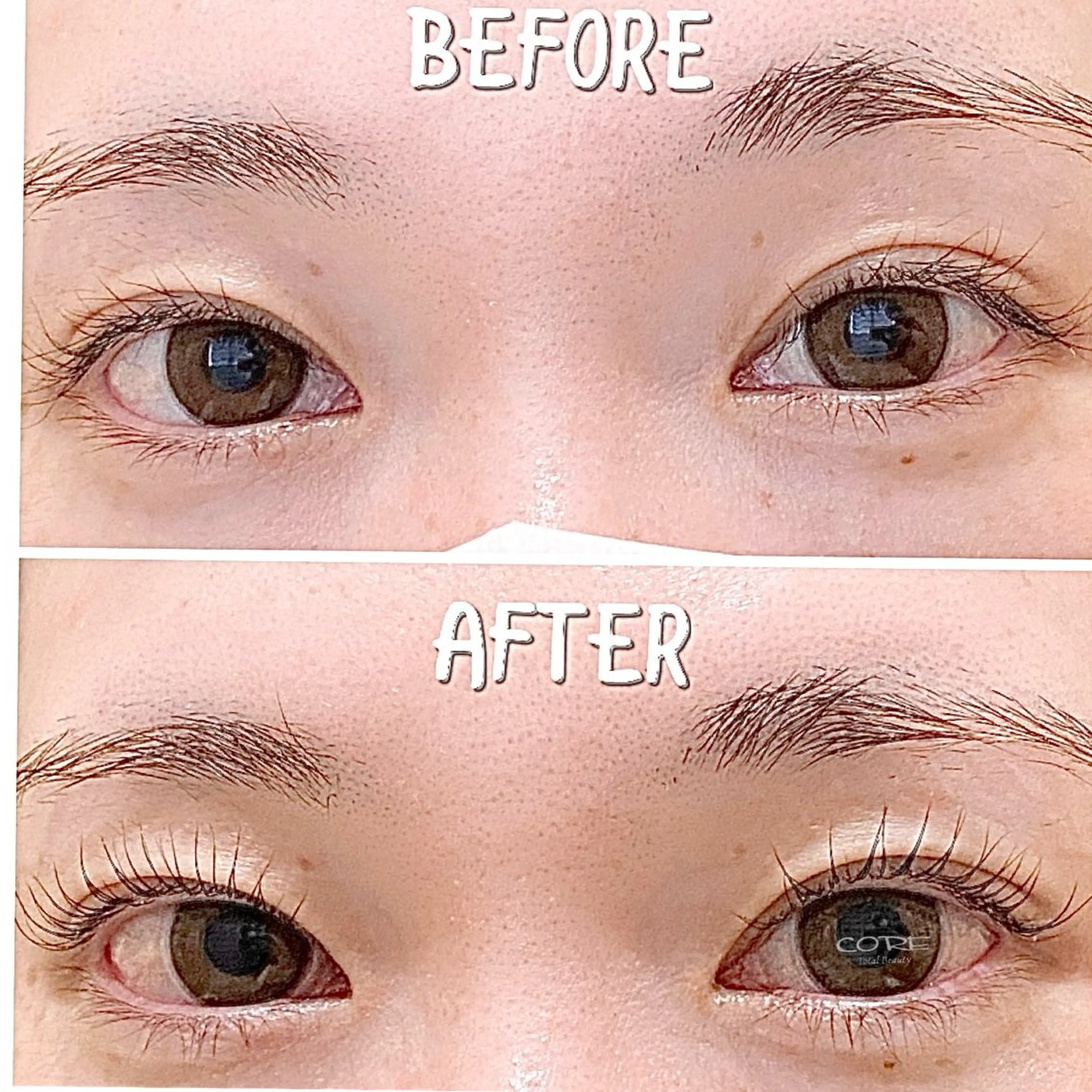 マツエク・マツパ CORE Total Beauty所属・CORE TBのマツエク・マツパデザイン