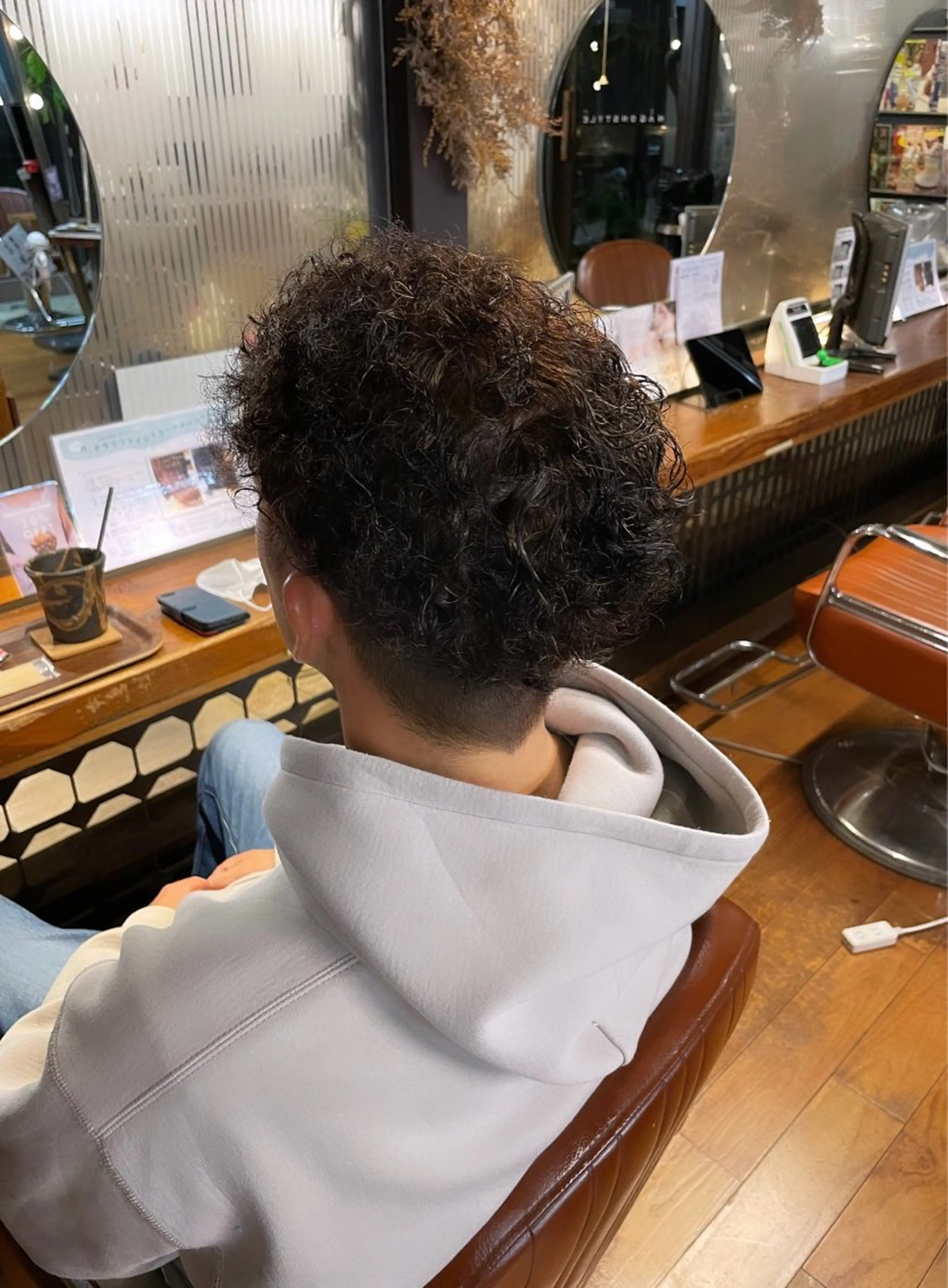 ショート パーマ メンズ メンズパーマ ayaka |トレンドヘアのヘアスタイル