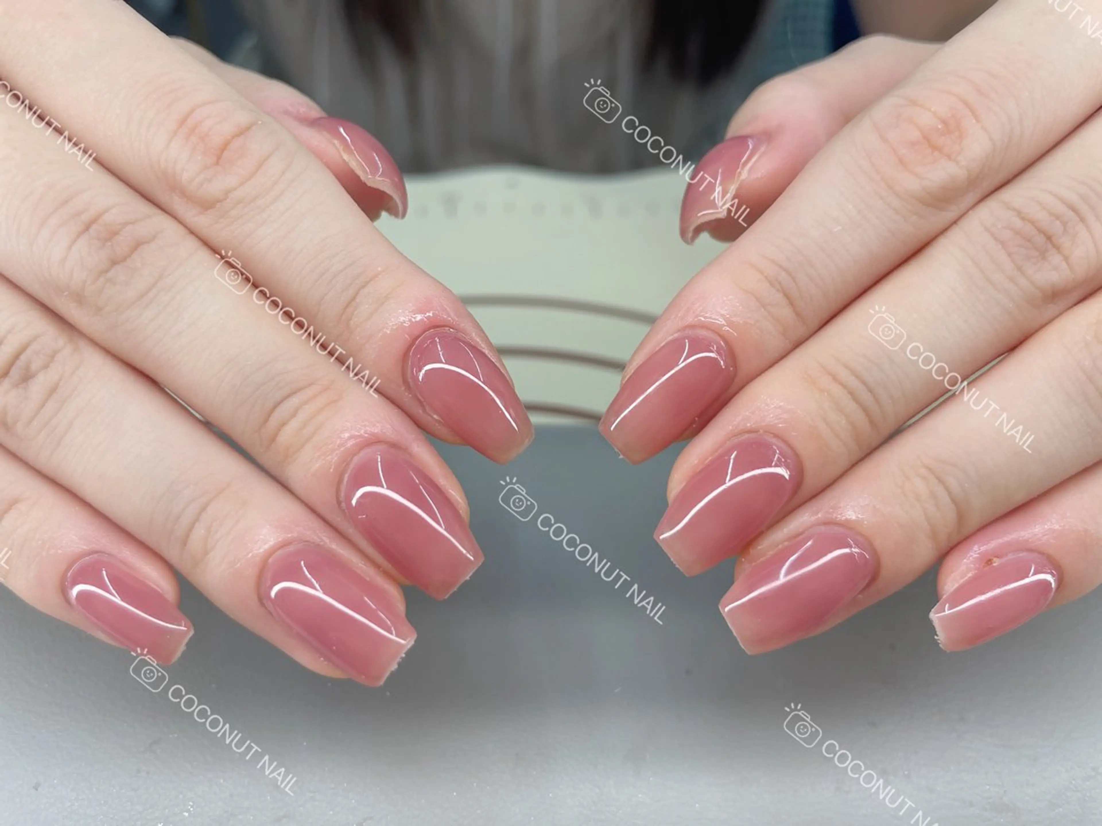 ネイル ハンドネイル 神田 ココナッツのネイルデザイン