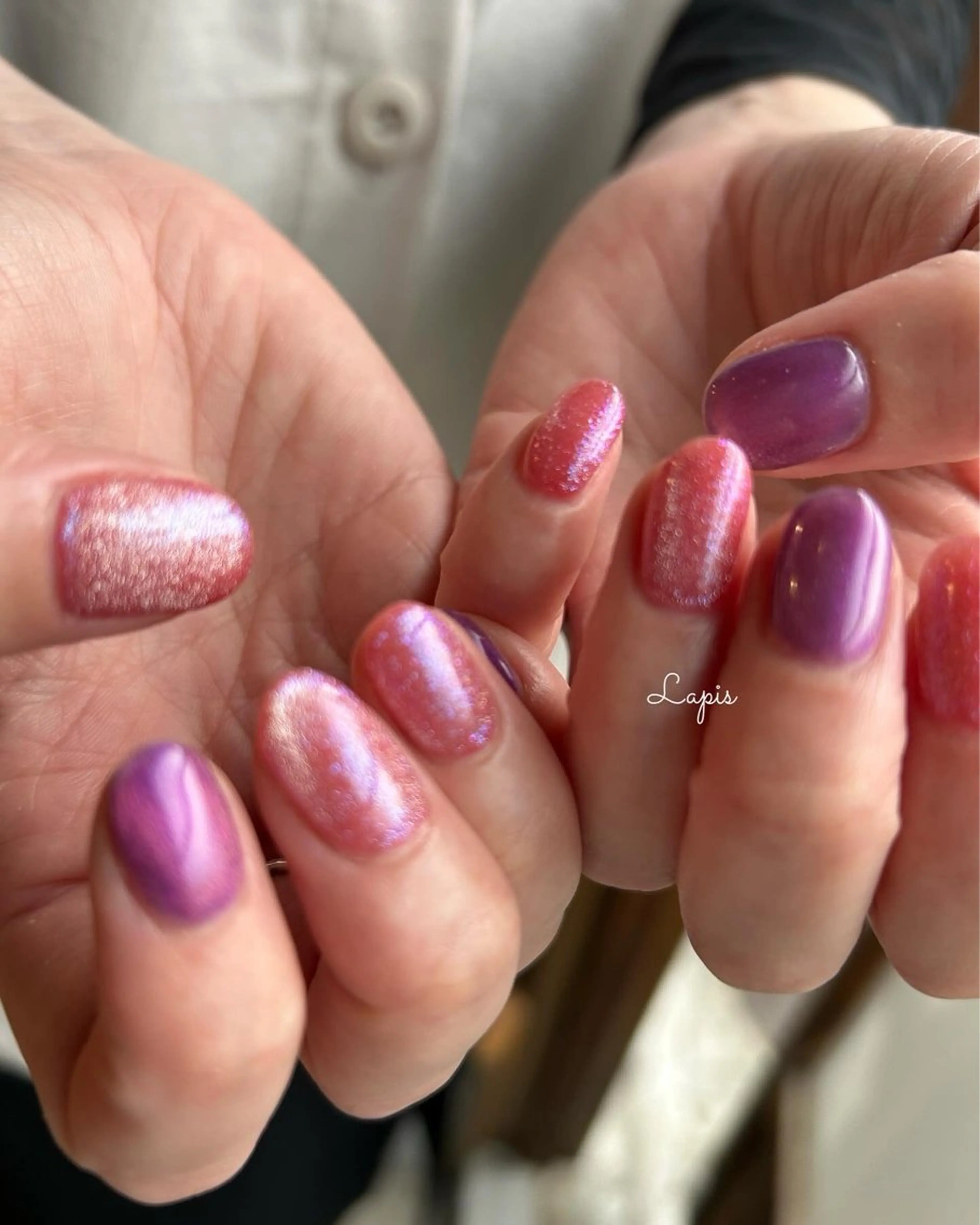 ネイル ハンドネイル Lapis *のネイルデザイン