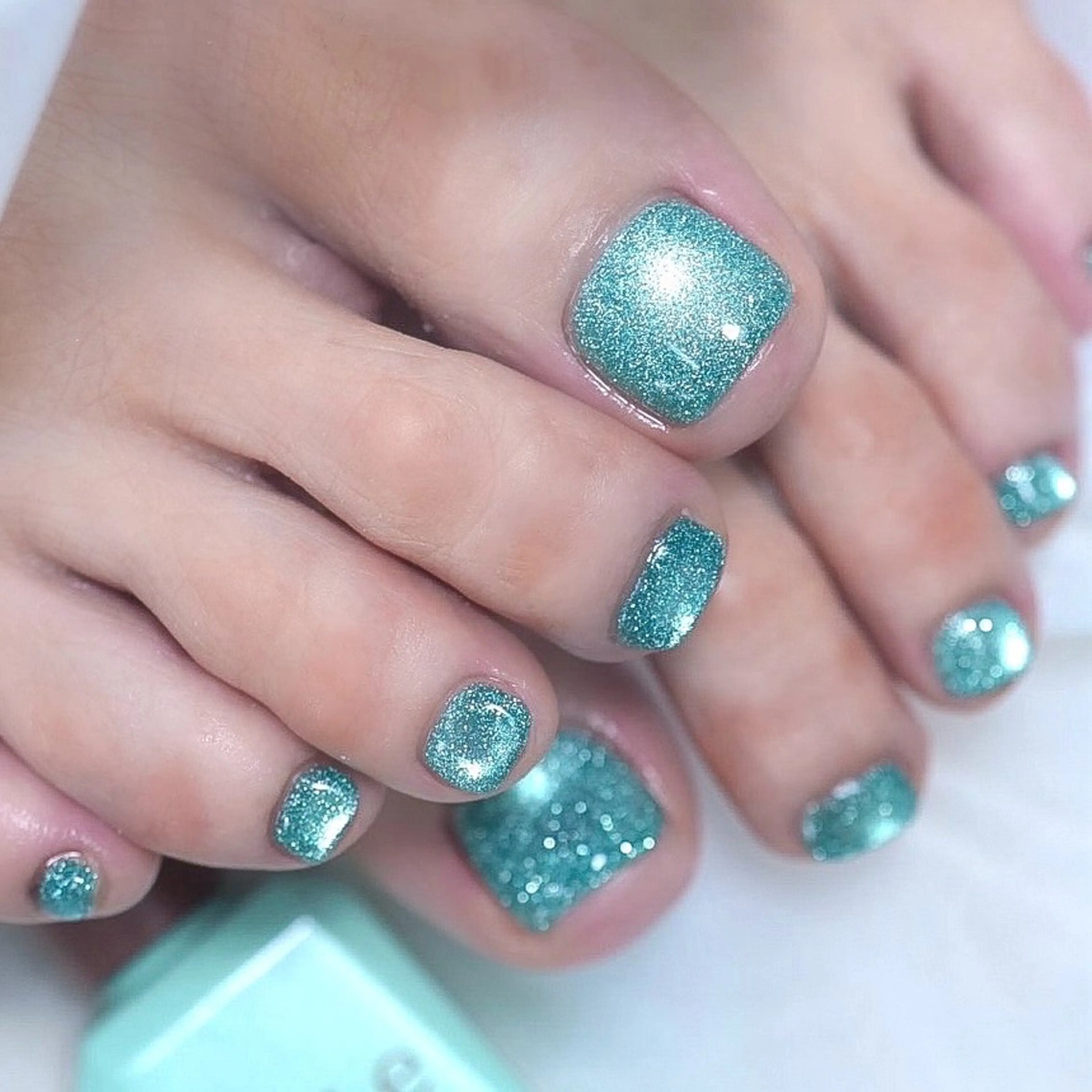 🍒オフ無料♪【フット★当店人気No1】マグネットネイル／パラジェルベース込♪(60分)の写真