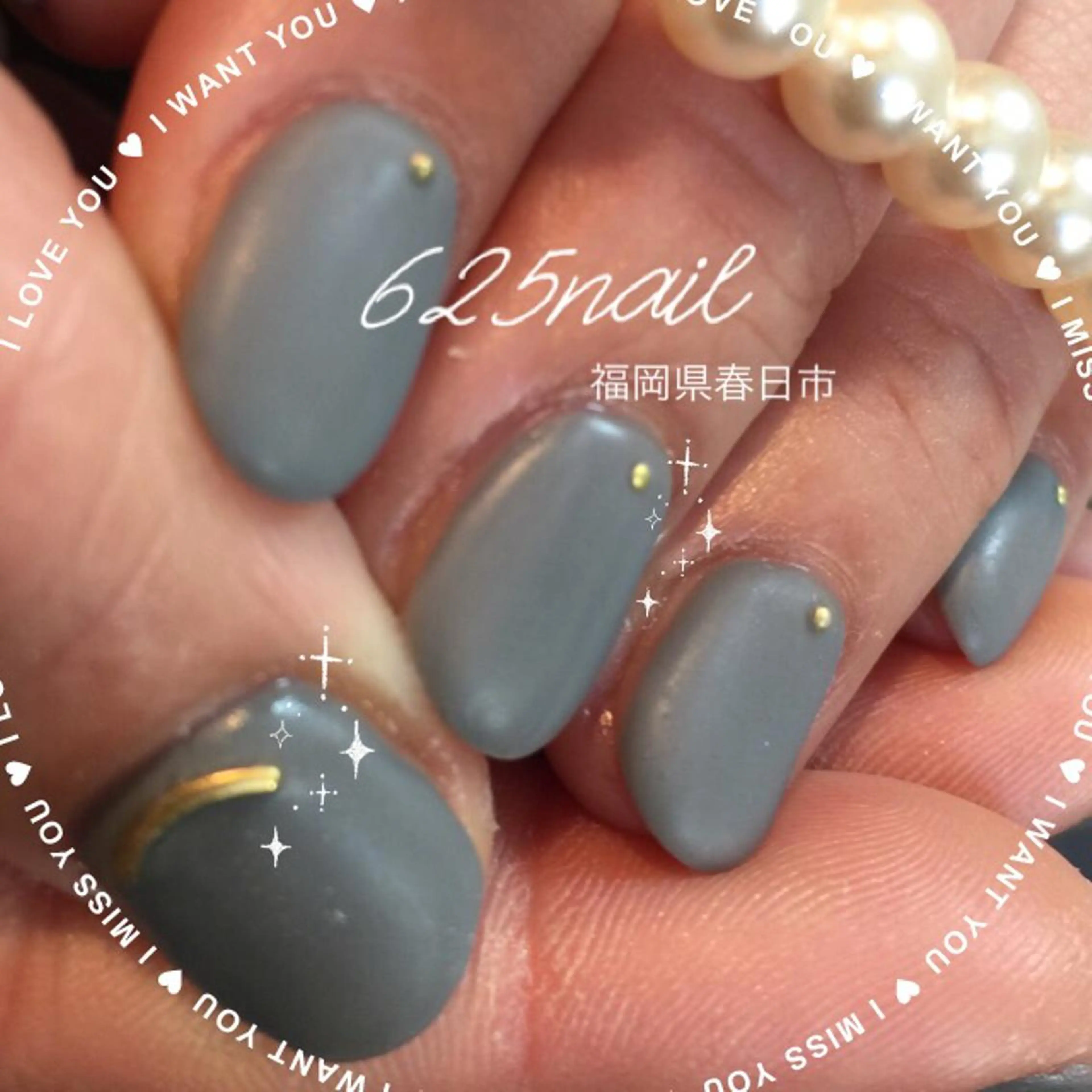 ネイル 625nail 無料P有/春日白水のネイルデザイン