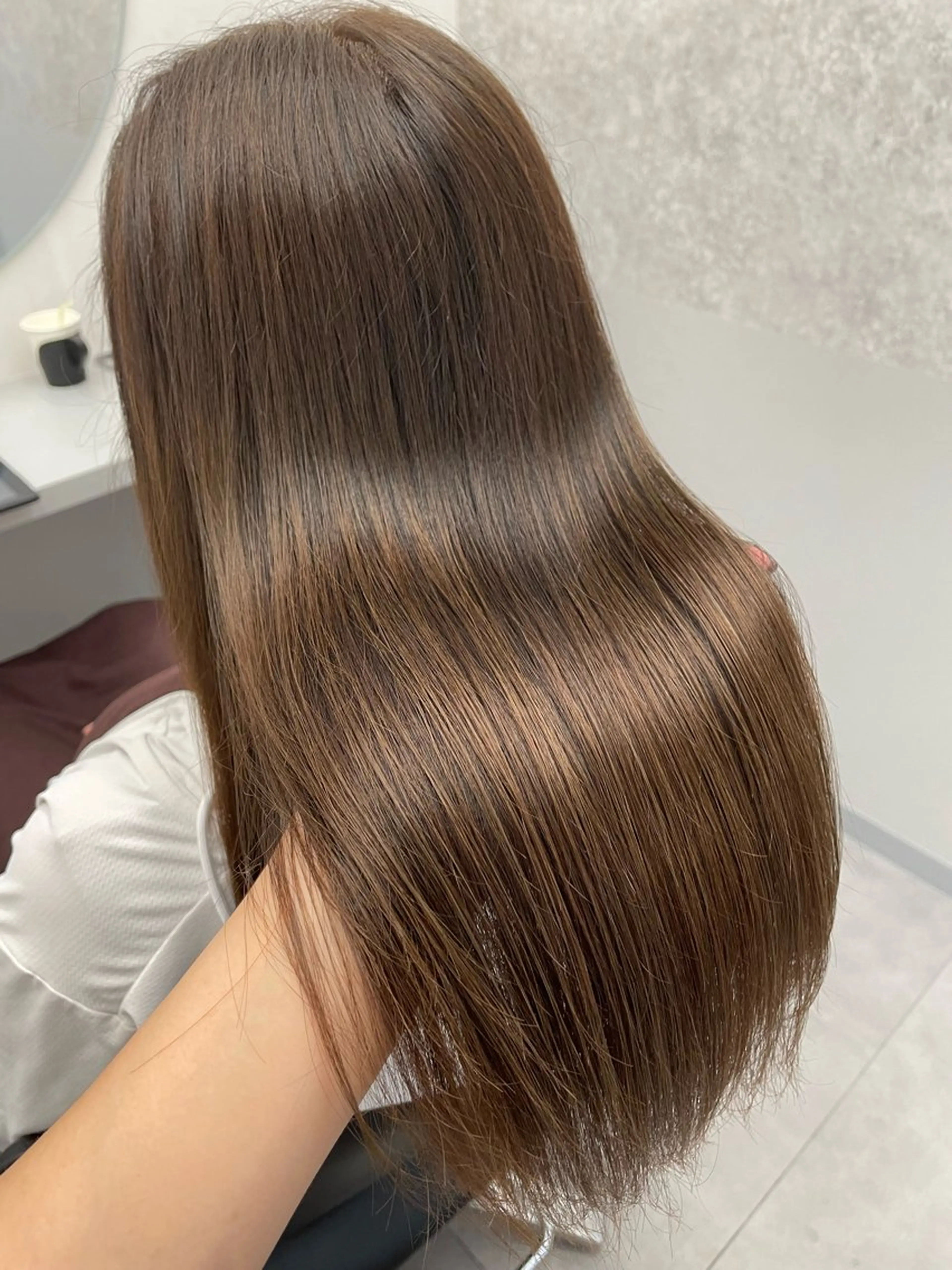 セミロング カラー ヘアカラー トリートメント 🌷tocca Mai🌷のヘアスタイル