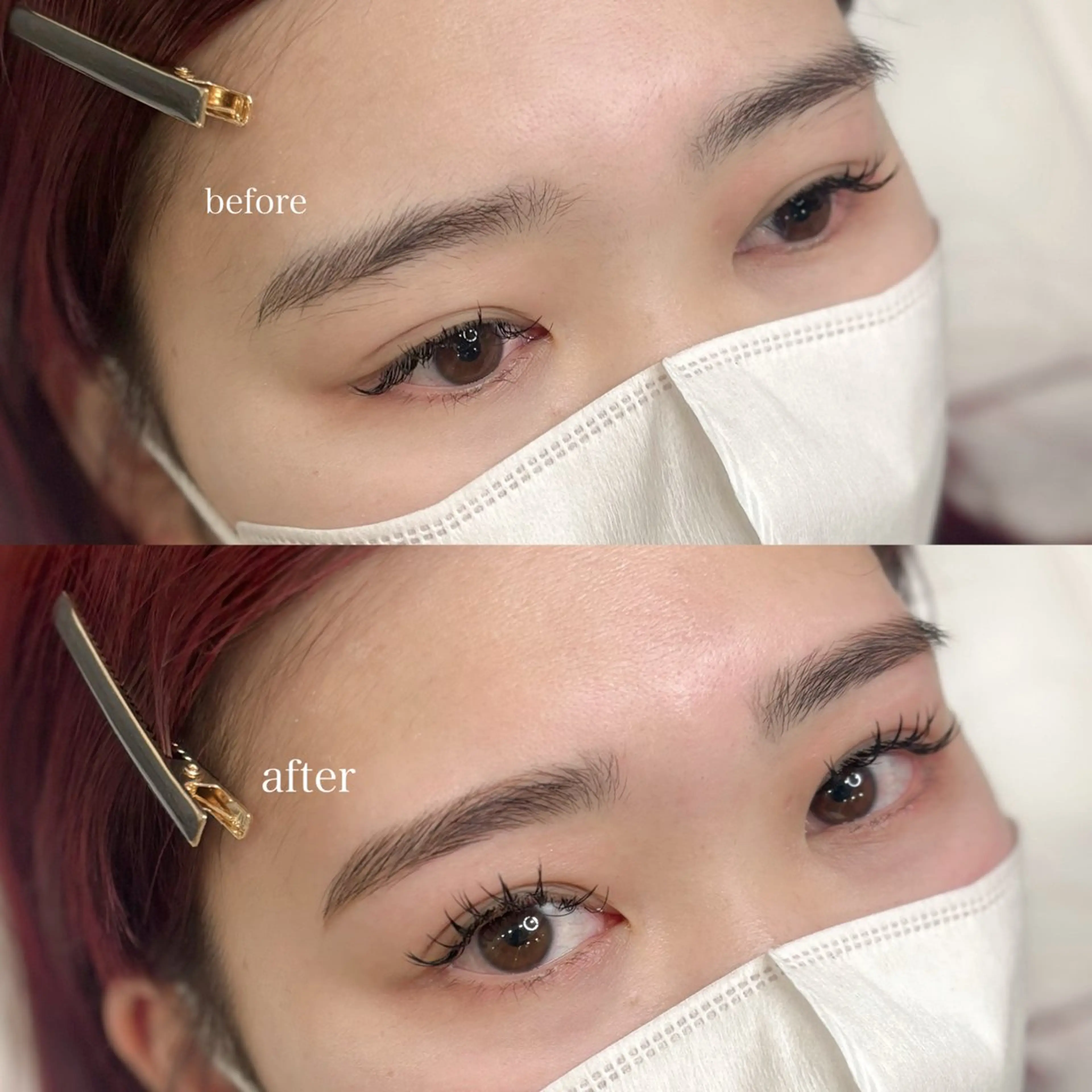 アイブロウ jiem5 𝐦𝐚𝐧𝐚🎀のマツエク・マツパデザイン