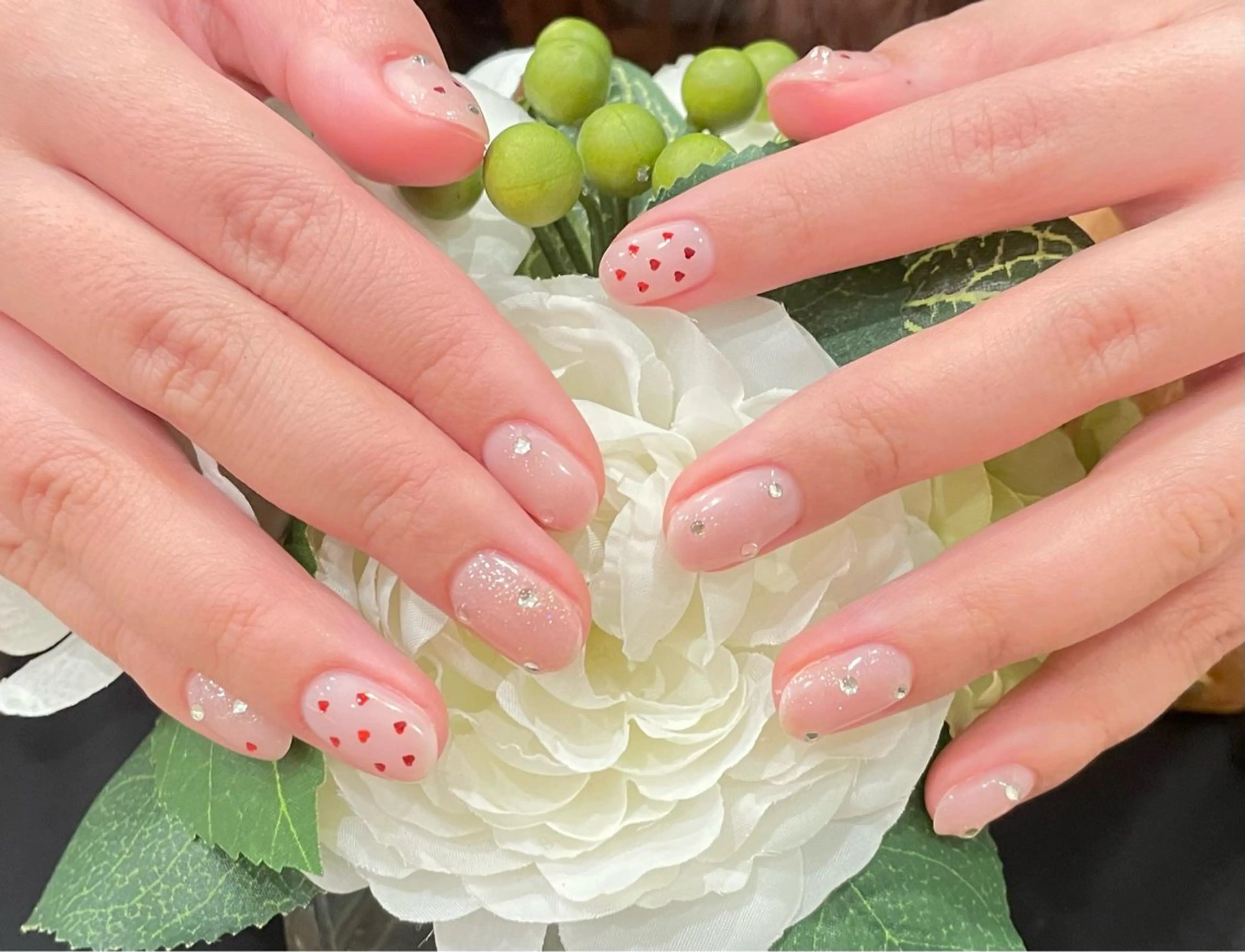 ネイル ワンホンネイル H&B 楊のネイルデザイン