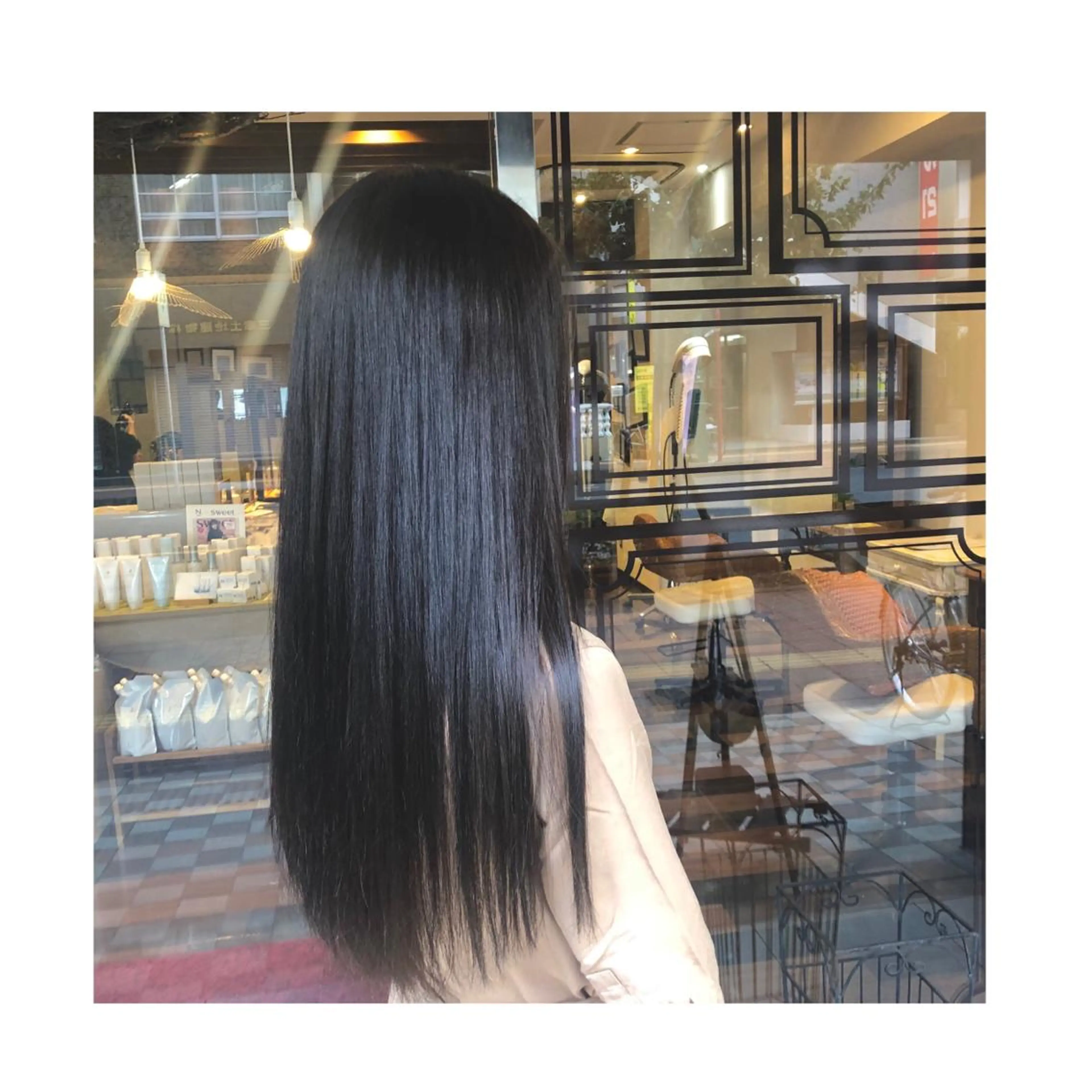 《 NEW 🎉》似合わせカット＋縮毛矯正＋３ステップ生トリートメント💖の写真