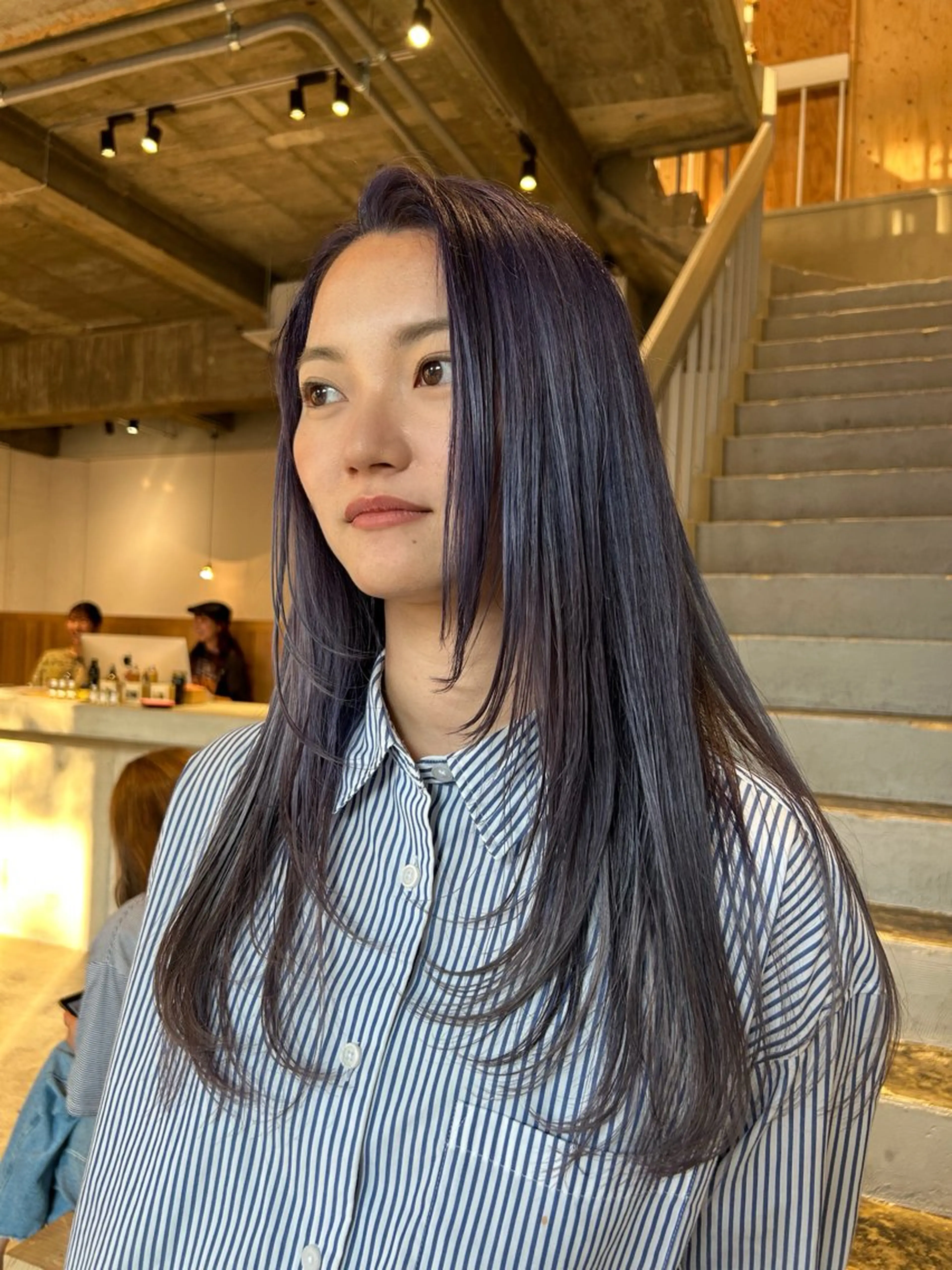 ロング カラー 🗽デザインカラー/ パーマ/MIRU🗽のヘアスタイル