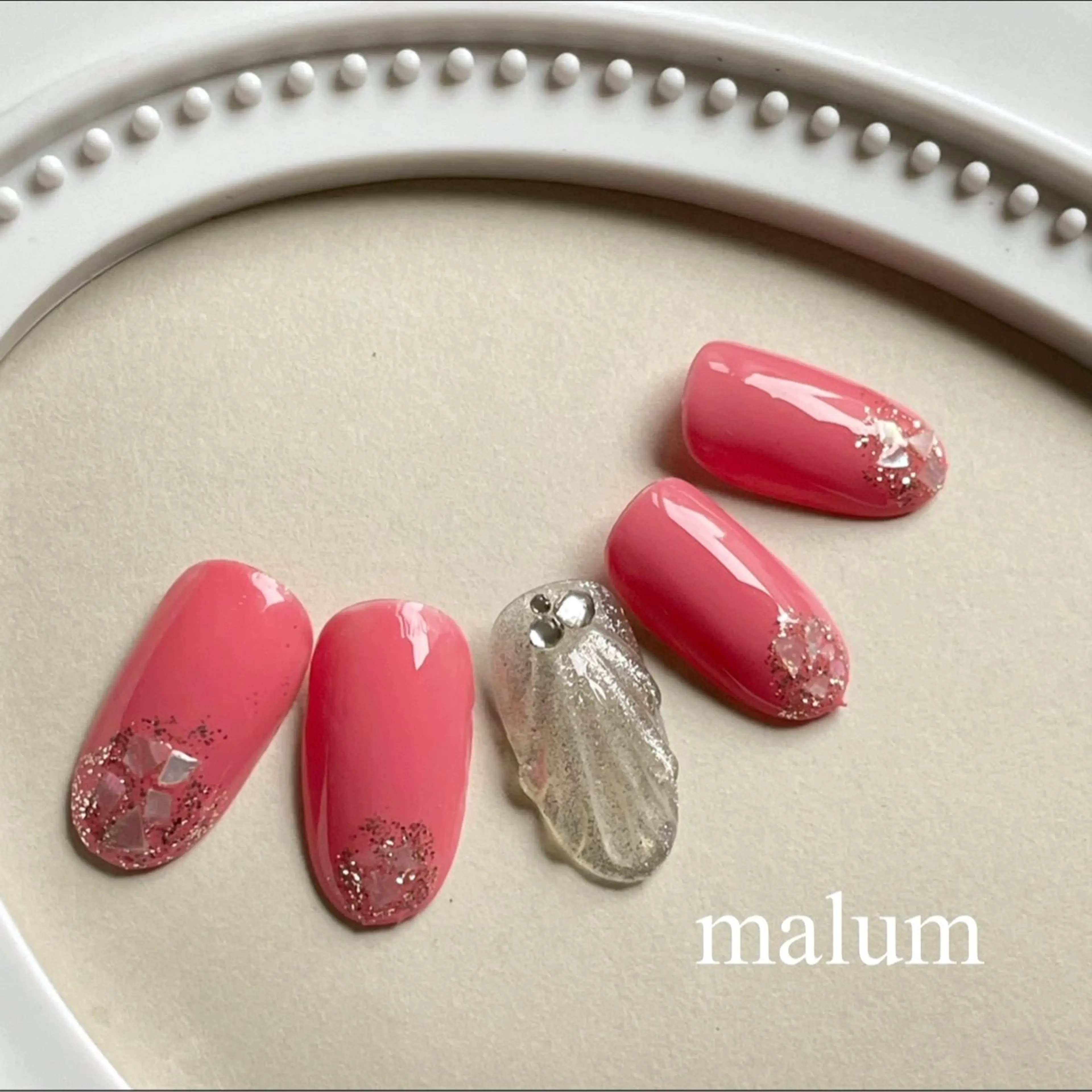 ネイル ハンドネイル malum nailのネイルデザイン