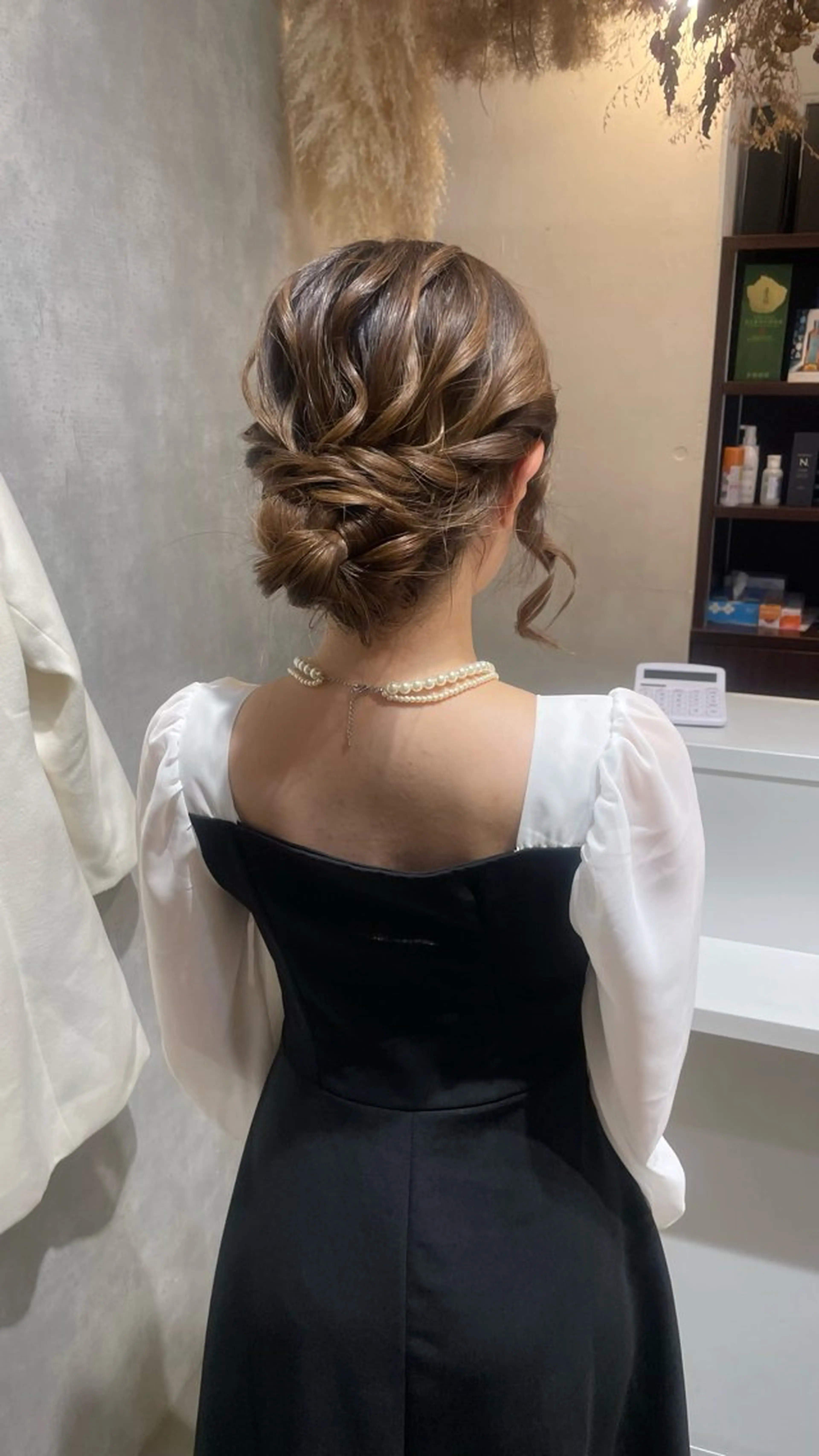 ロング ヘアセット chic 渡辺 桃羽のヘアスタイル