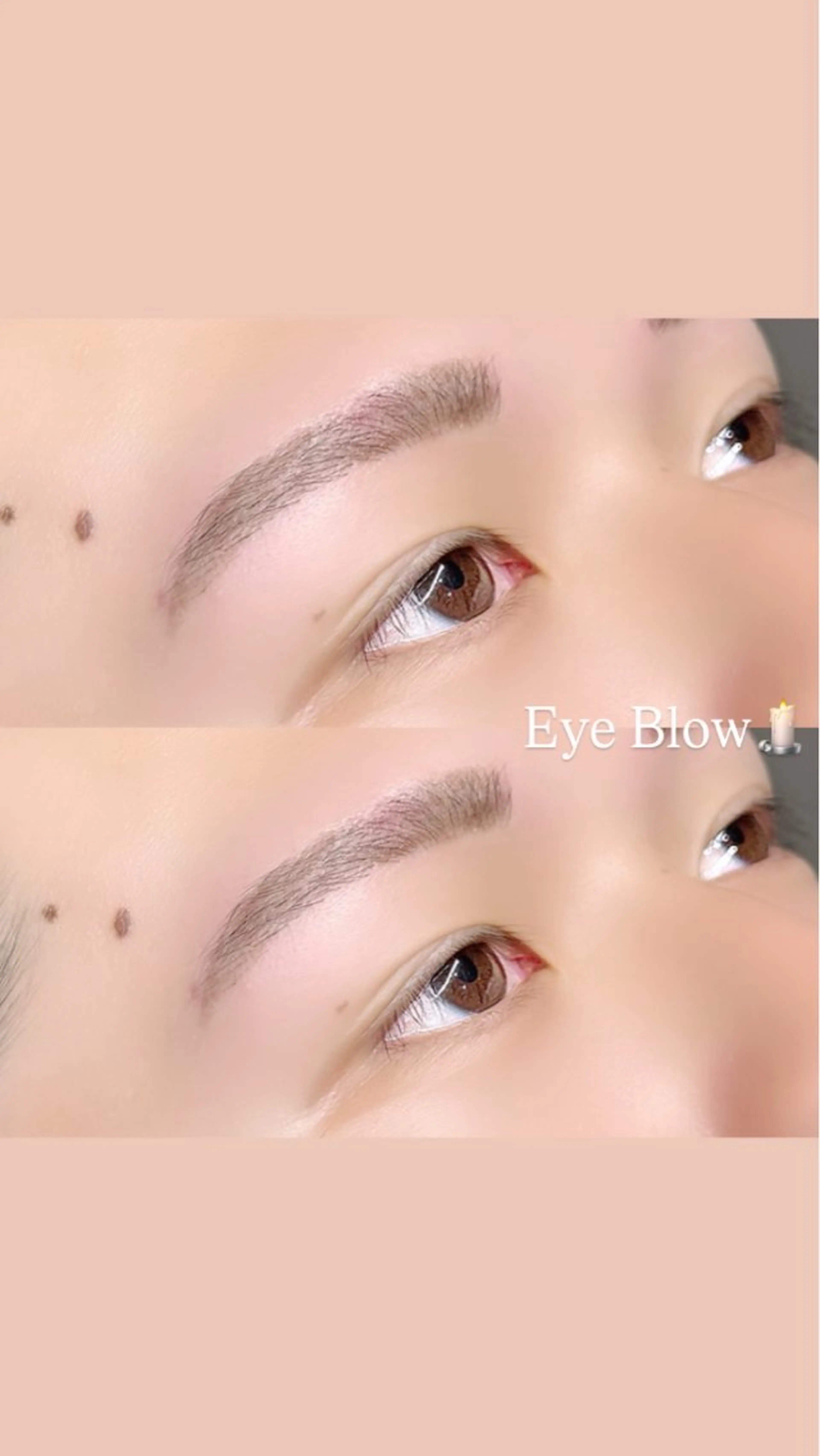 アイブロウ ワックス脱毛 🩰yuri🩰 似合わせ/束感のマツエク・マツパデザイン