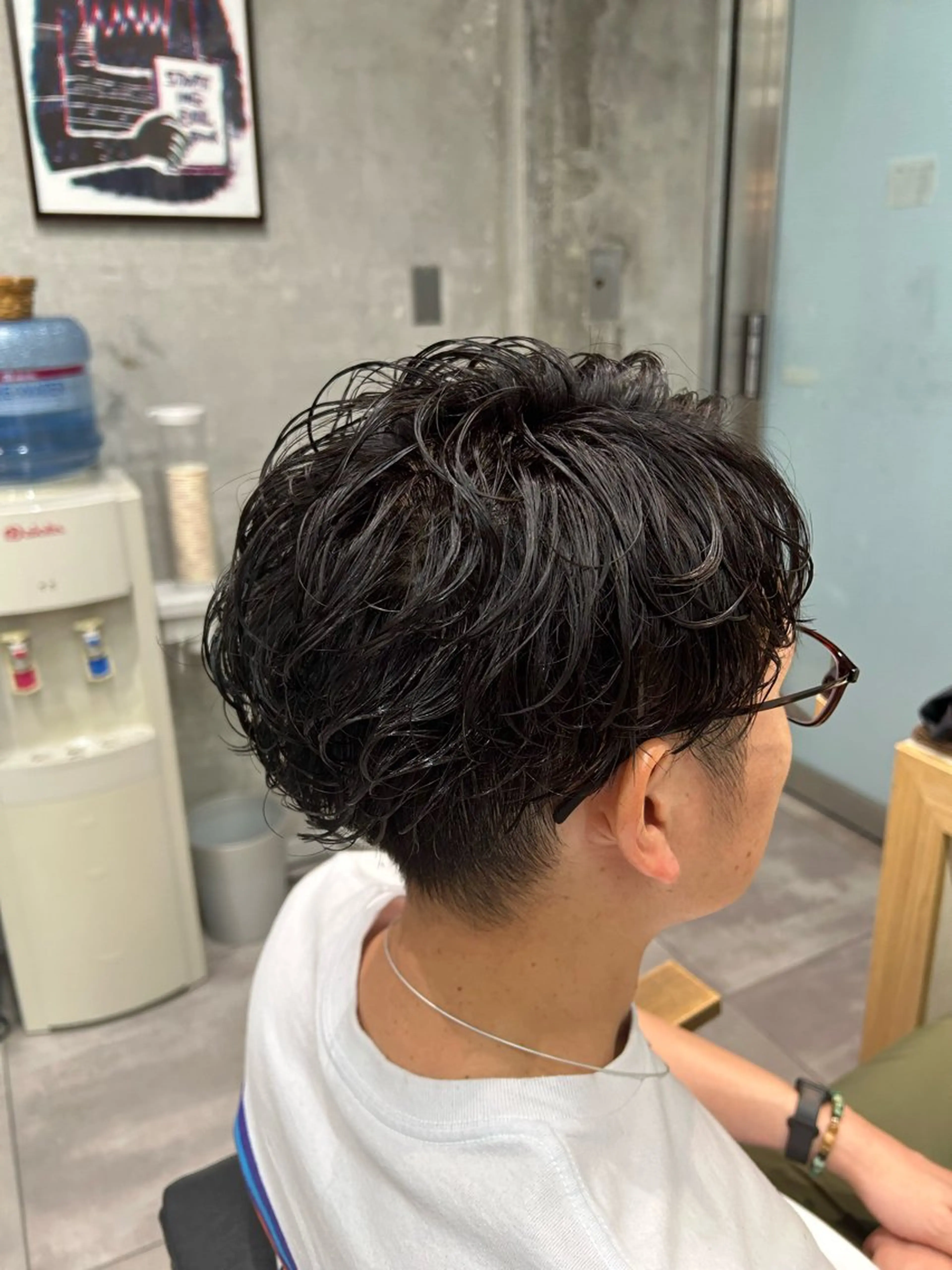 ショート パーマ メンズ カット メンズ/バレイヤー ジュ/HIKARUのヘアスタイル