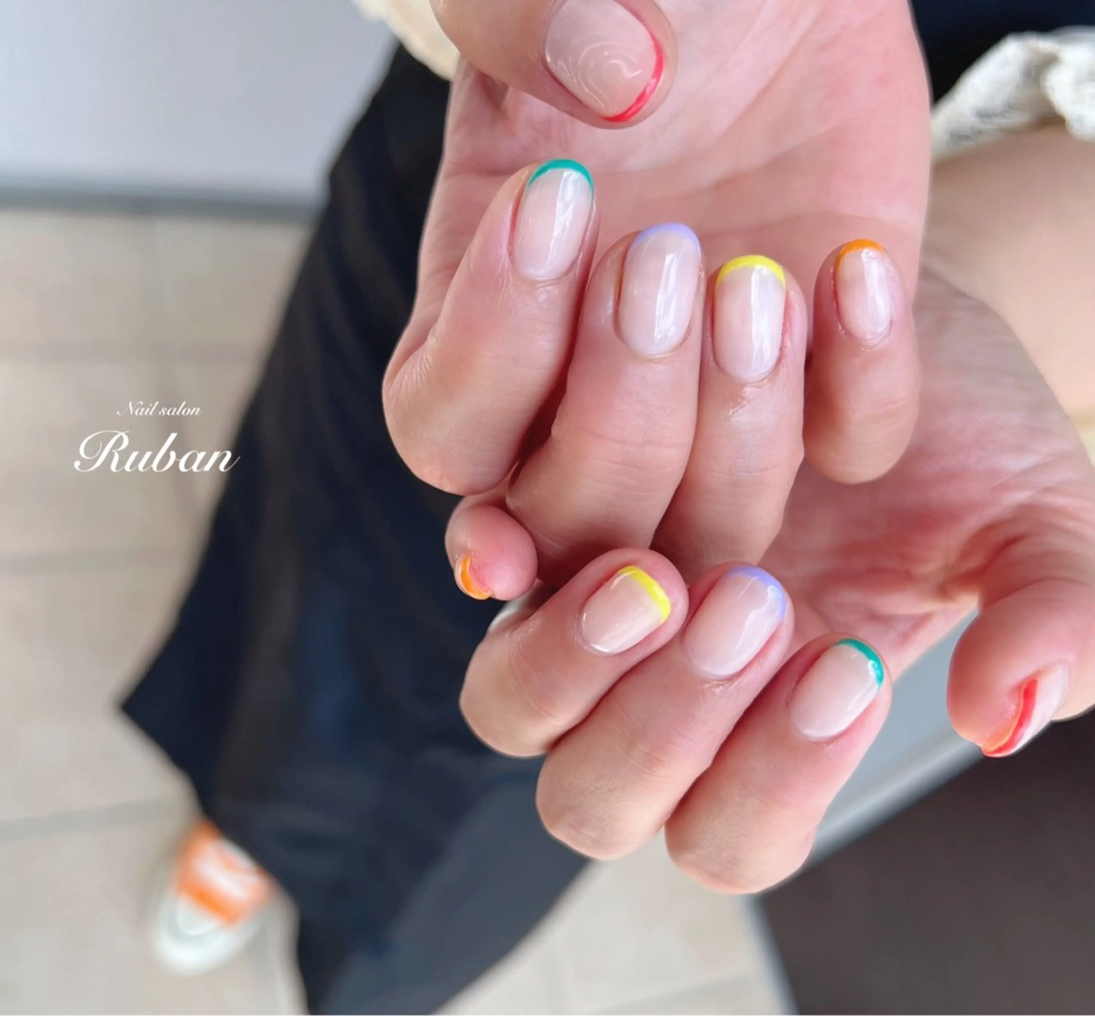 ネイル フレンチネイル シンプルネイル Nail salon Ruban所属・Nail salon Rubanのネイルデザイン