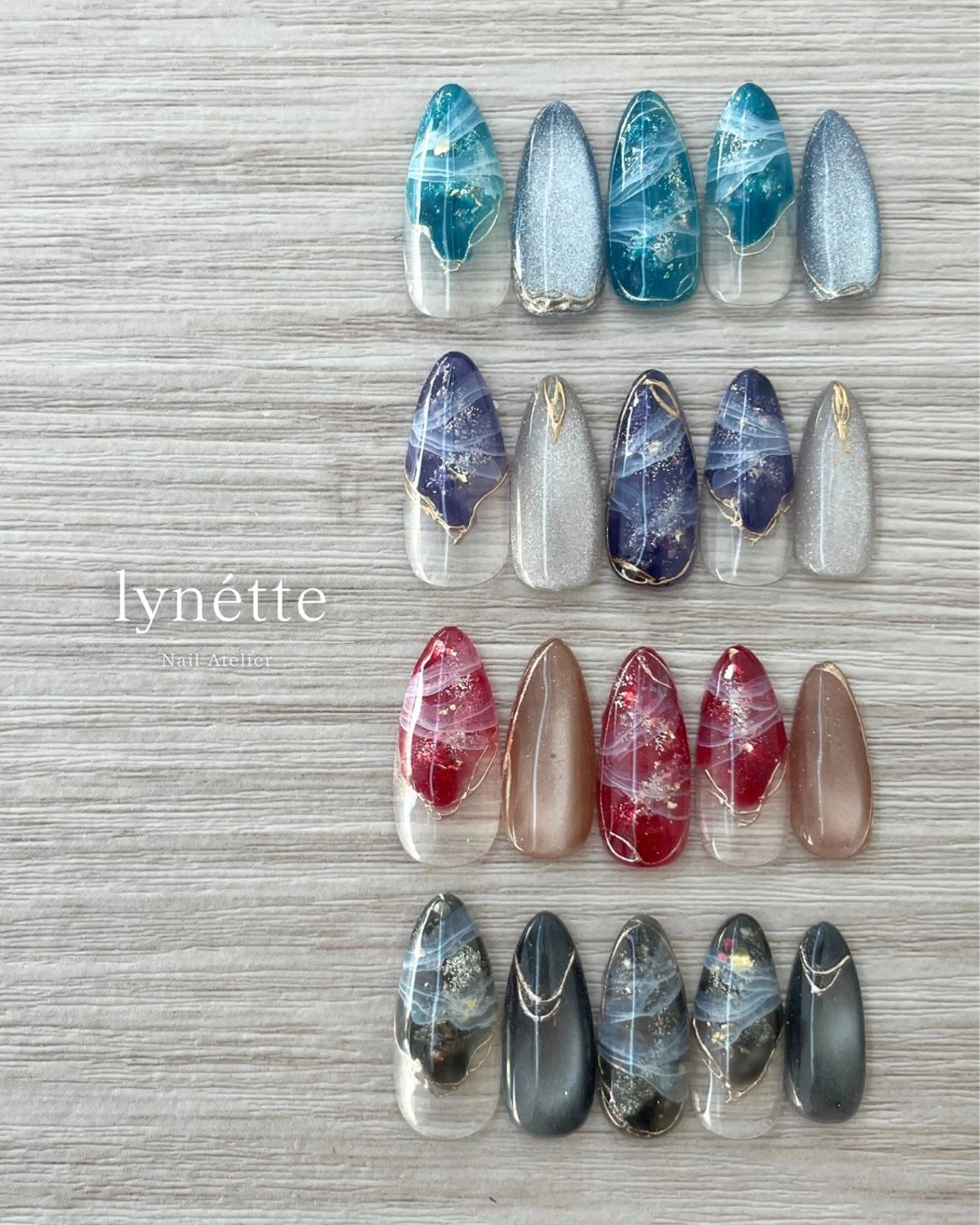 ネイル ニュアンスネイル lynétte 那覇ネイルサロンのネイルデザイン