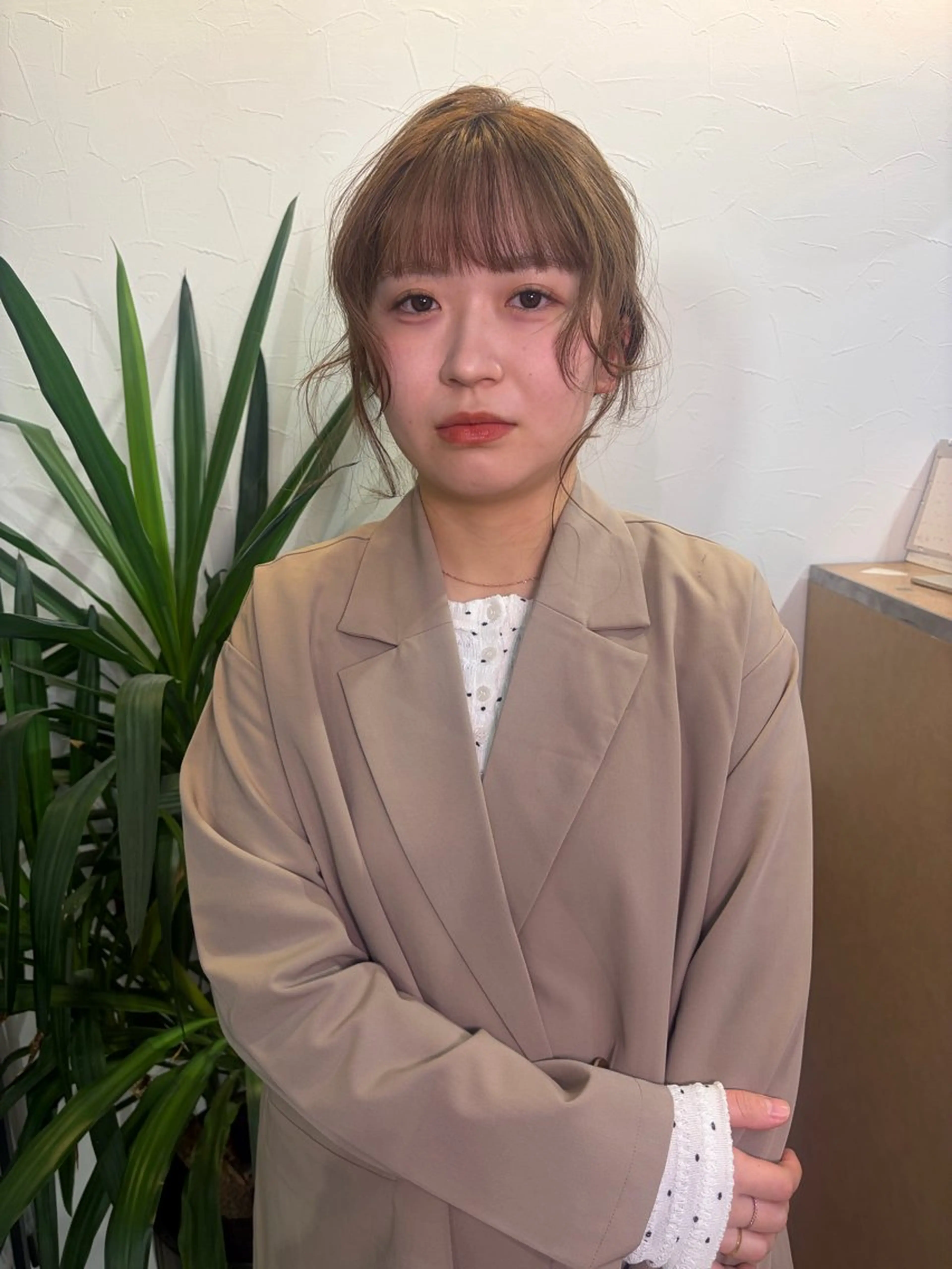 カラー ヘアアレンジ [lani ] konatsuのヘアスタイル