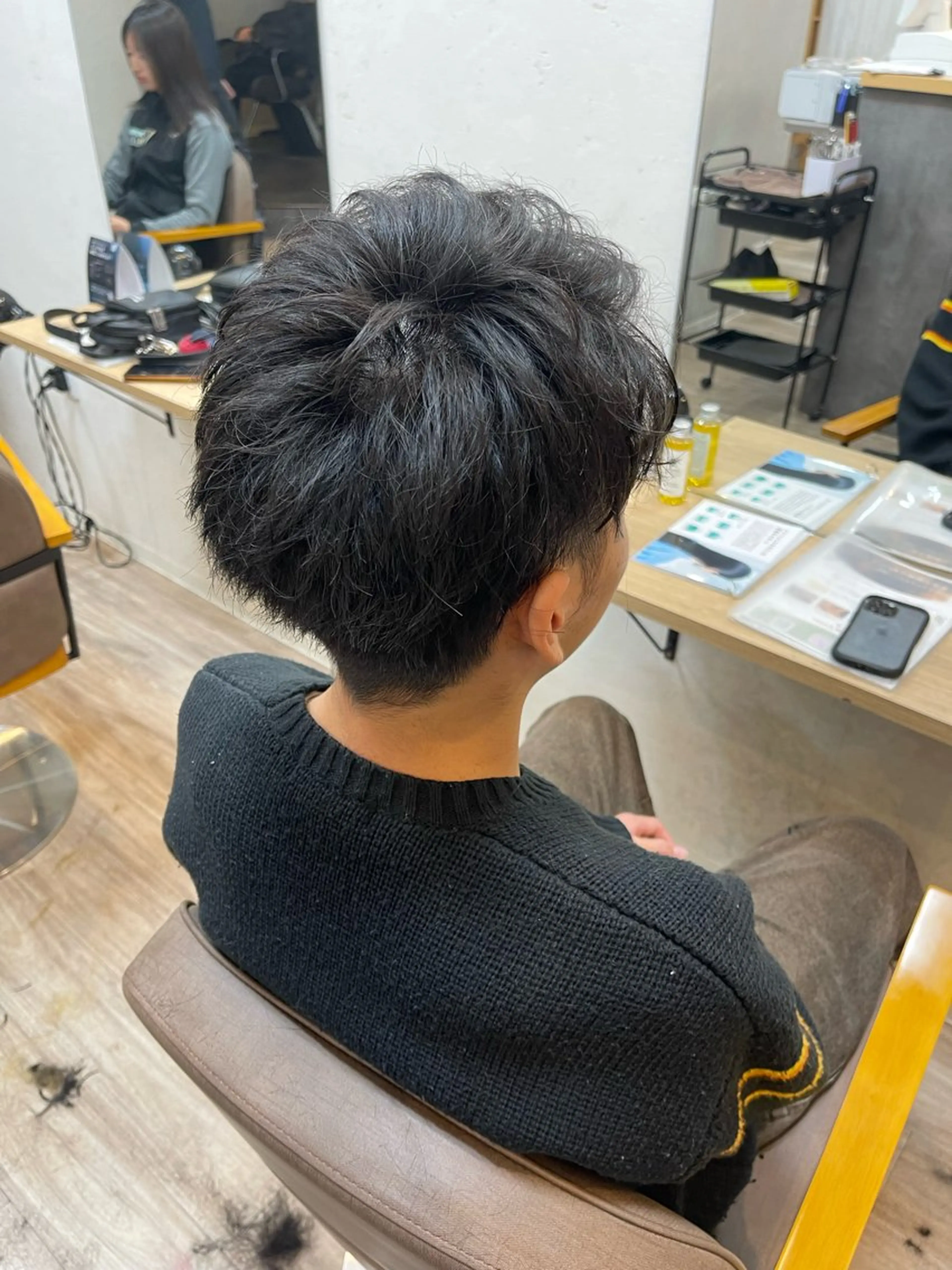 メンズ 三瓶 拓海のヘアスタイル