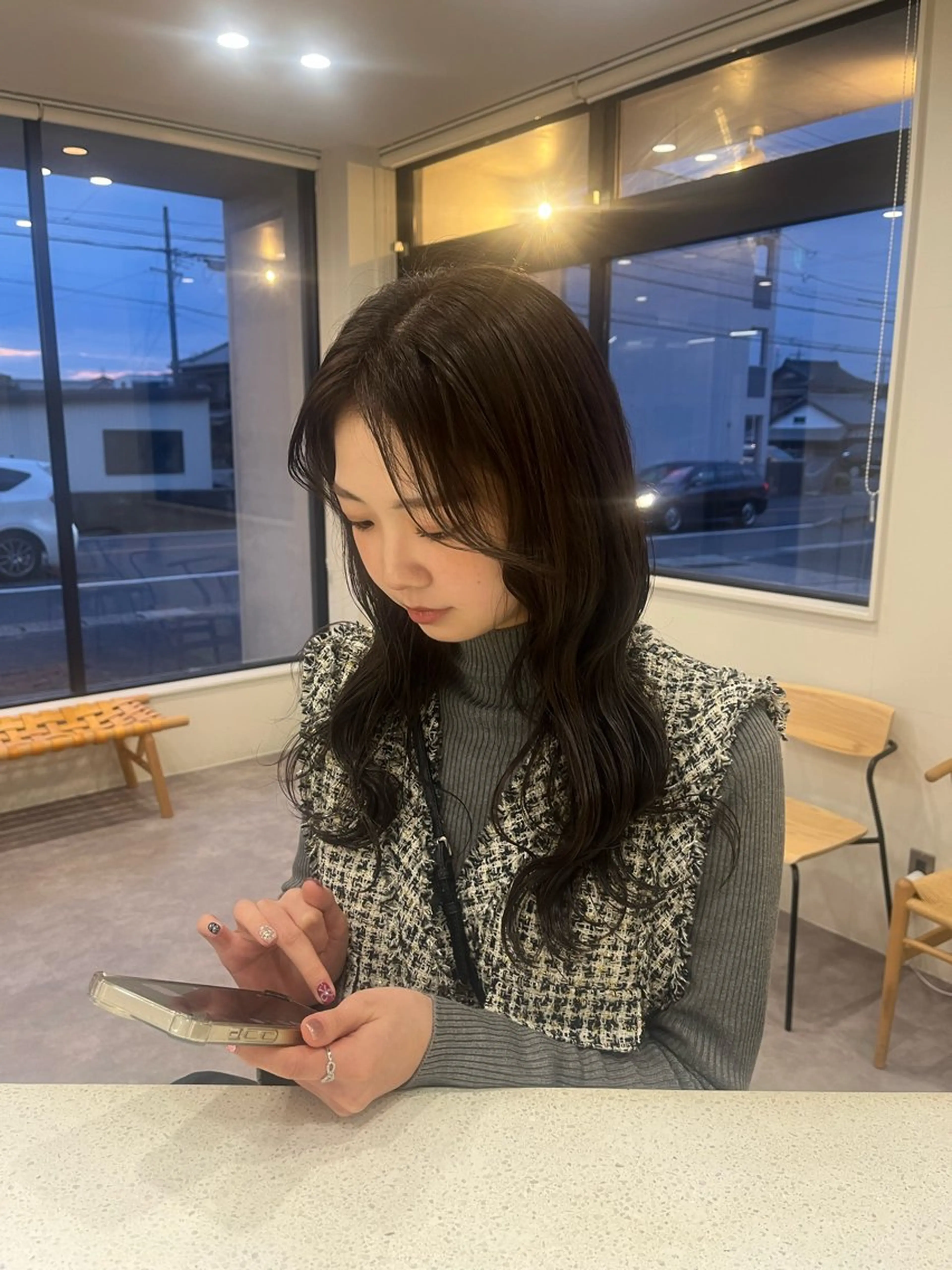 ロング カラー 透明感カラー 艶髪☆ 秋田 遥華のヘアスタイル