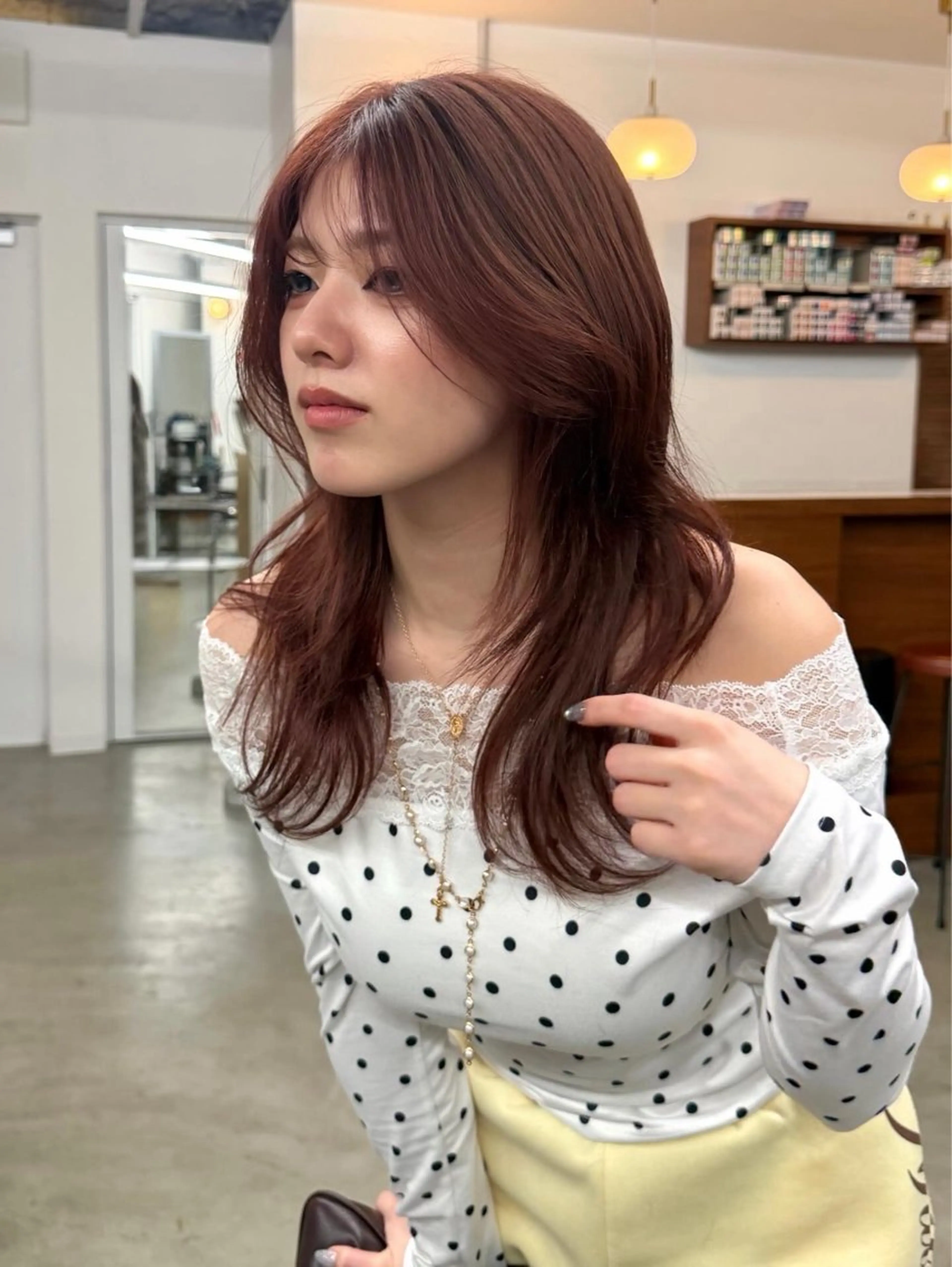 ロング カラー ヘアカラー 大阪梅田/ イマムラミヅキのヘアスタイル