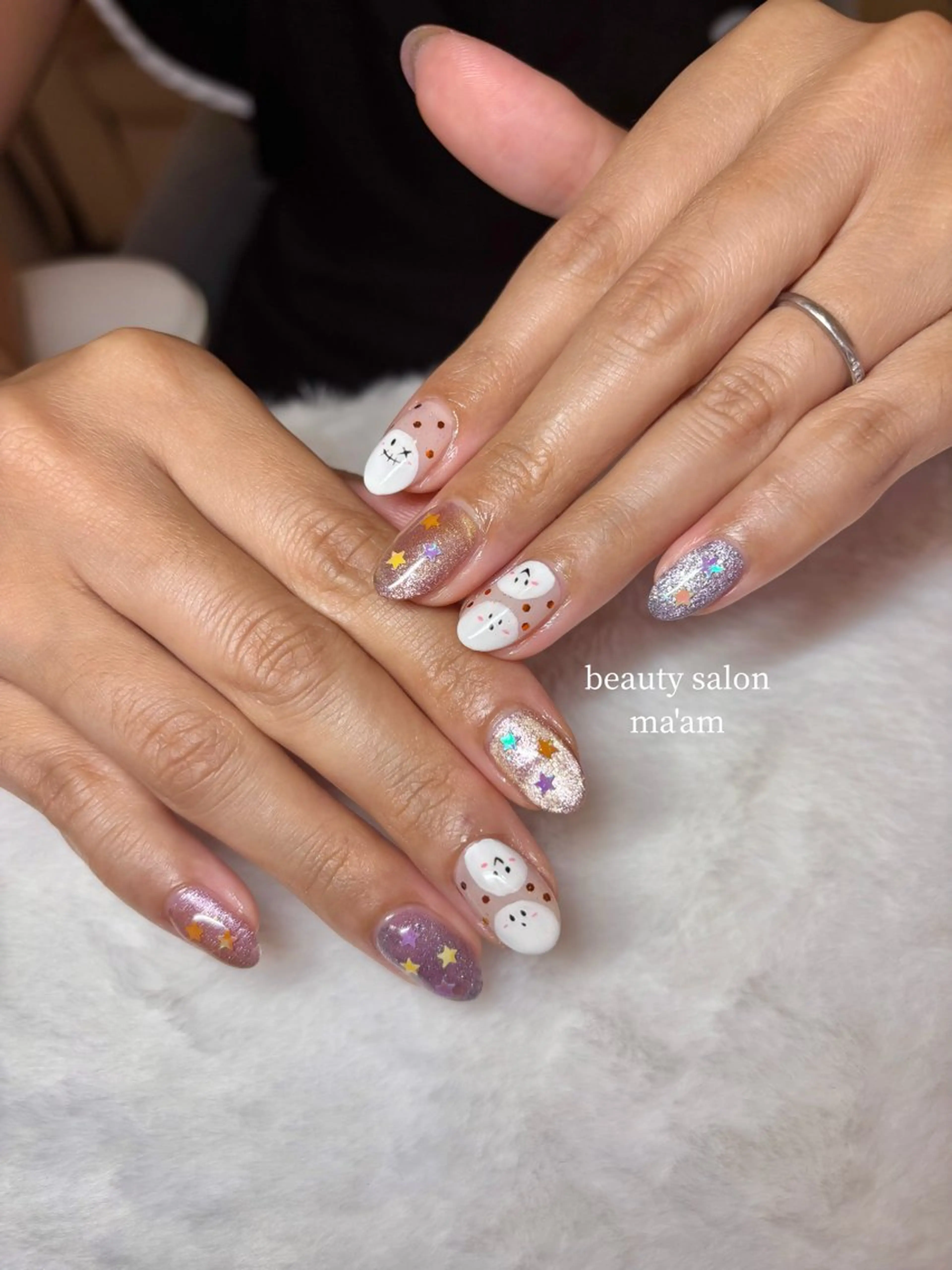 ネイル ハンドネイル beauty salon ma'am所属・chihiro 小路ネイルのネイルデザイン