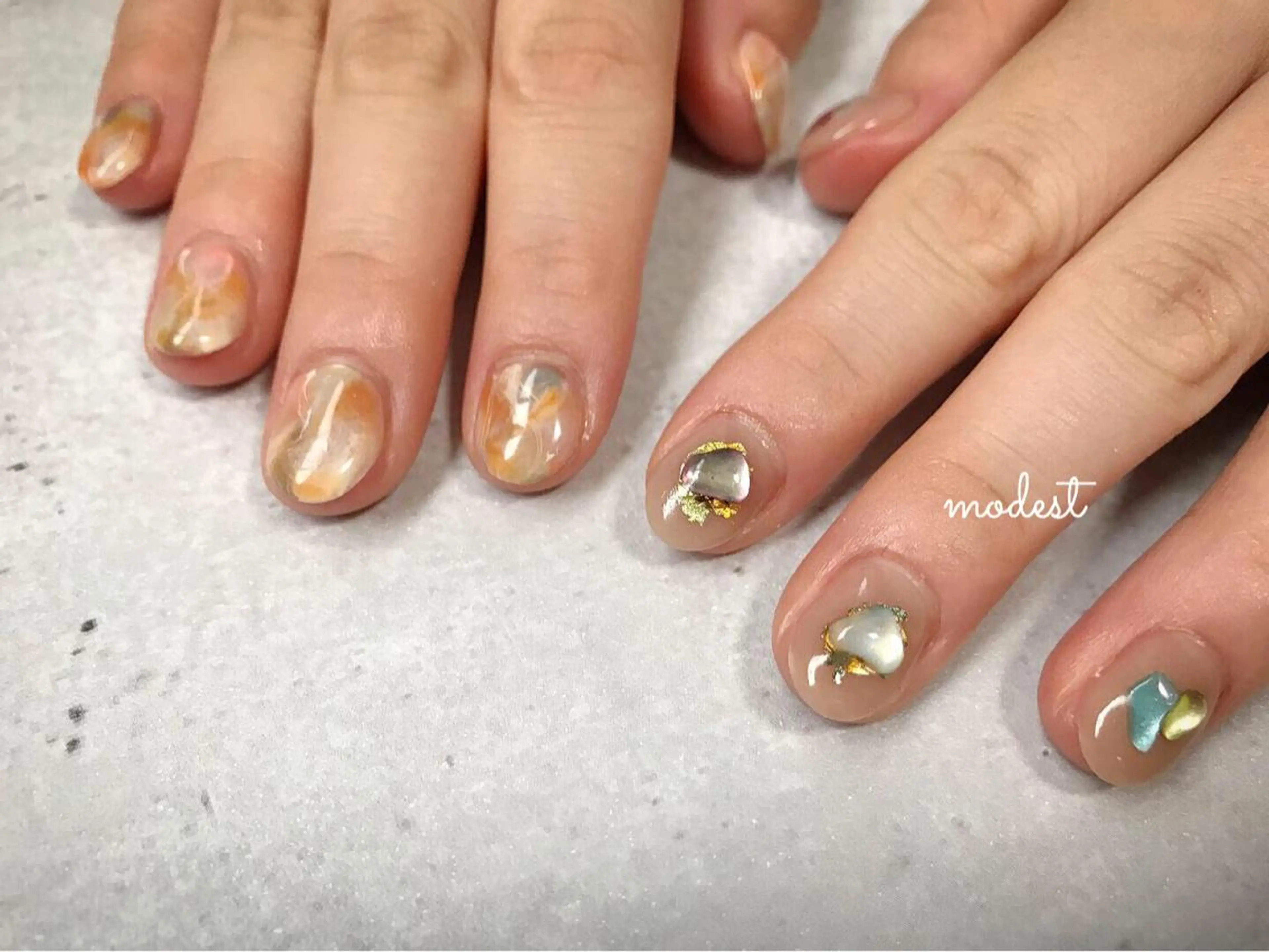 ネイル 久田 悠佳のネイルデザイン