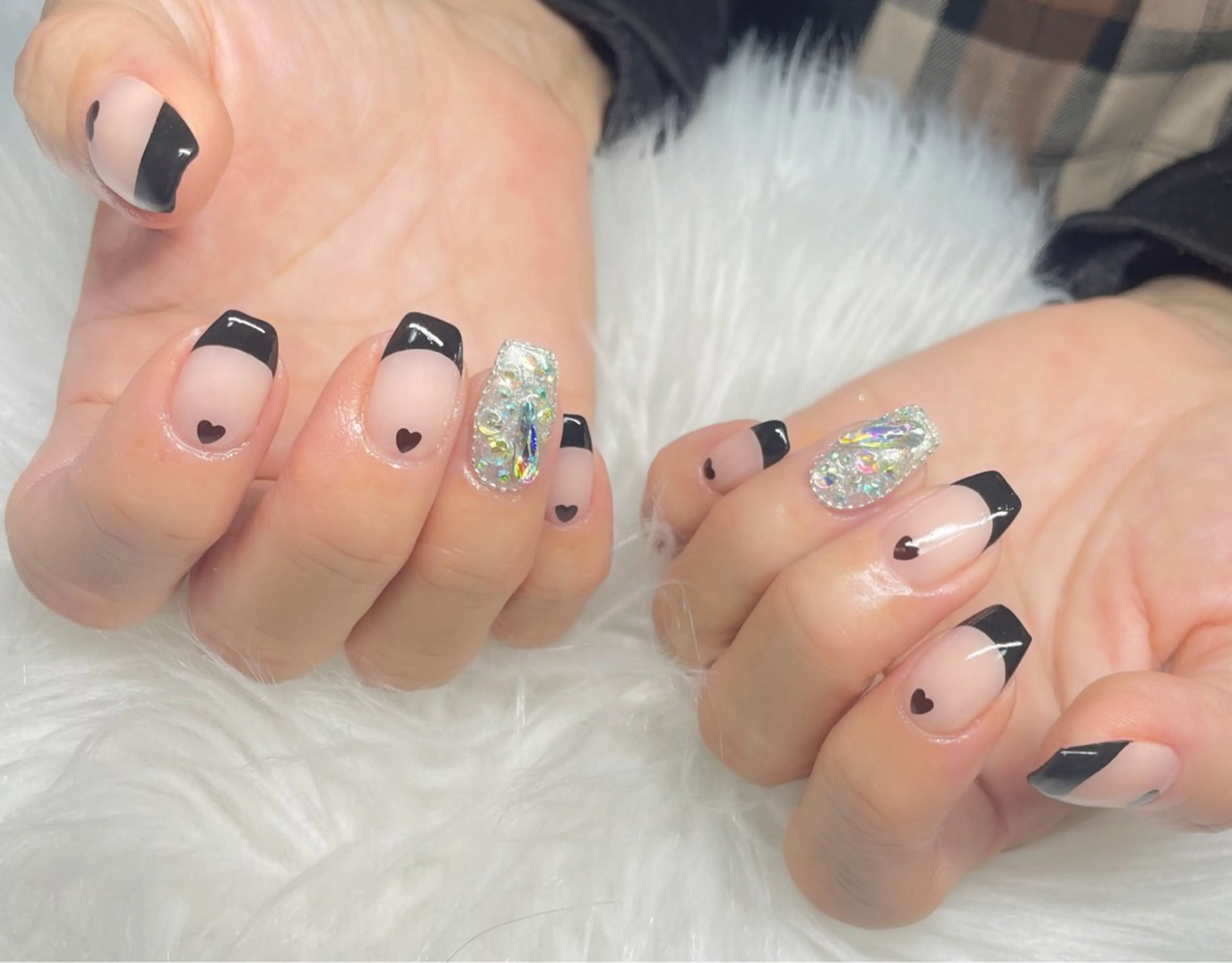 ネイル フレンチネイル 東大阪マツエクネイル reiのマツエク・マツパデザイン