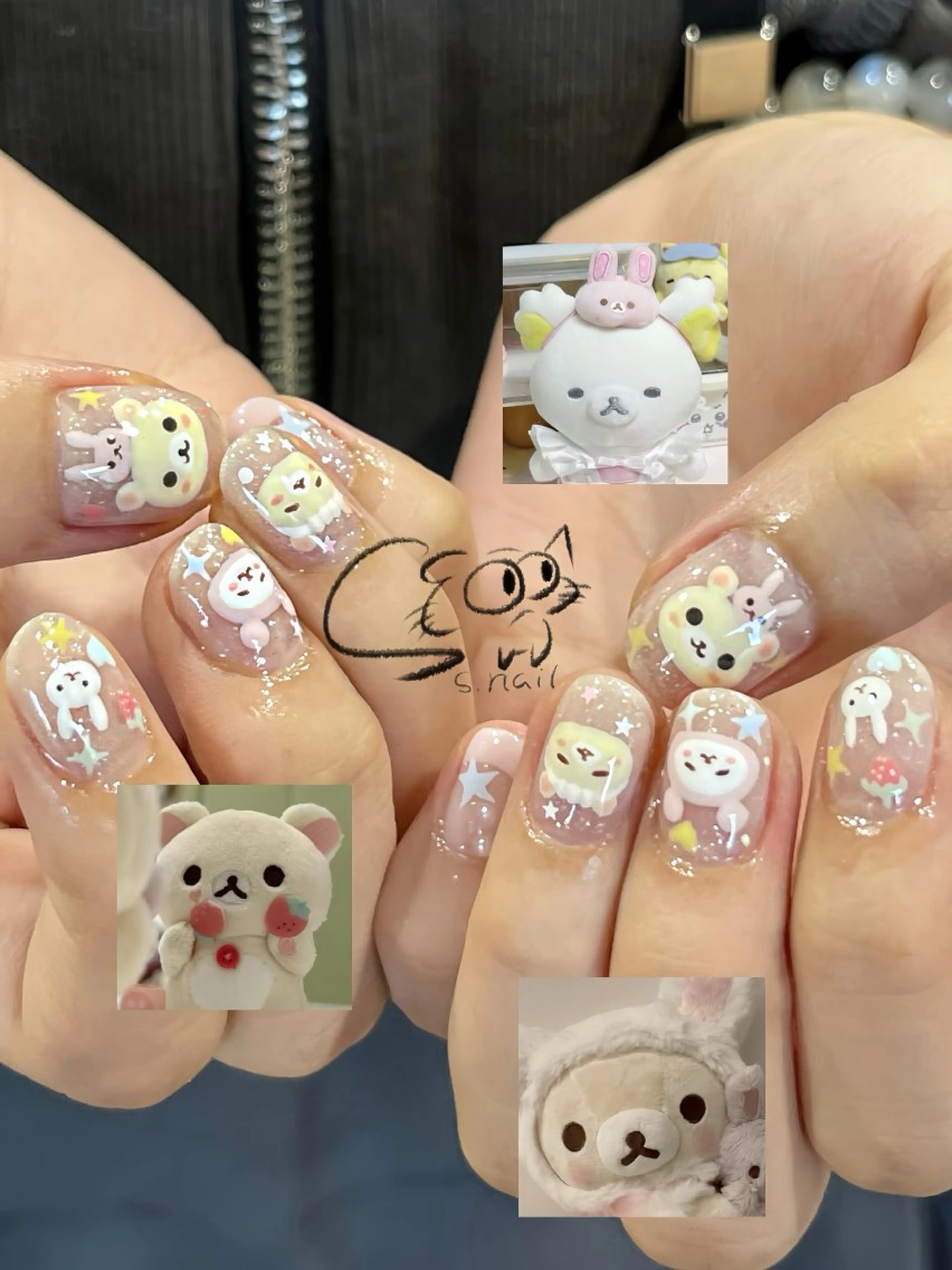 ネイル チークネイル フレンチネイル グラデーション マグネットネイル ワンカラーネイル S.nail所属・S.nail _のネイルデザイン