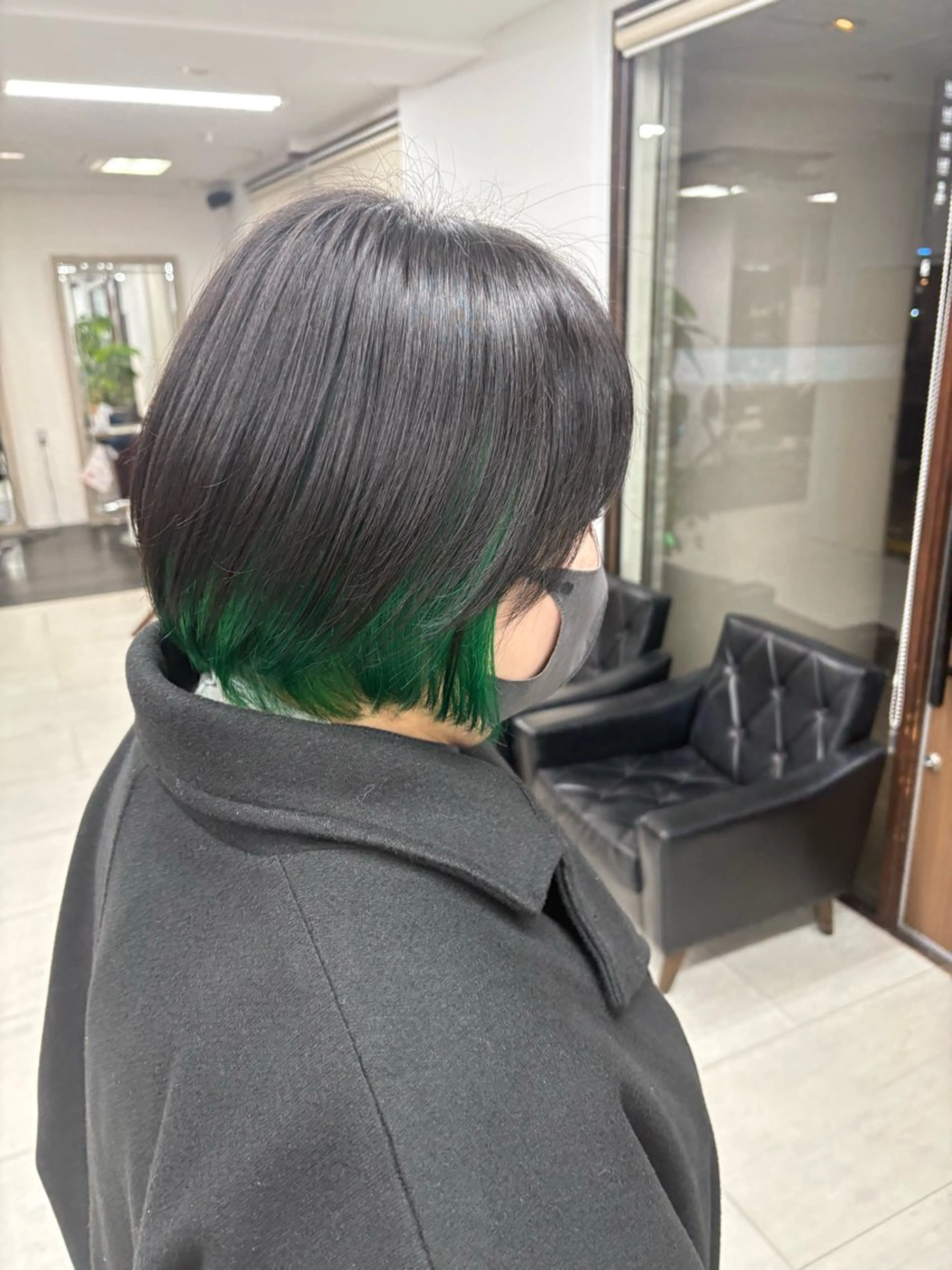 ショート ヘアカラー トリートメント 月野涼風 /レイヤーカットのヘアスタイル