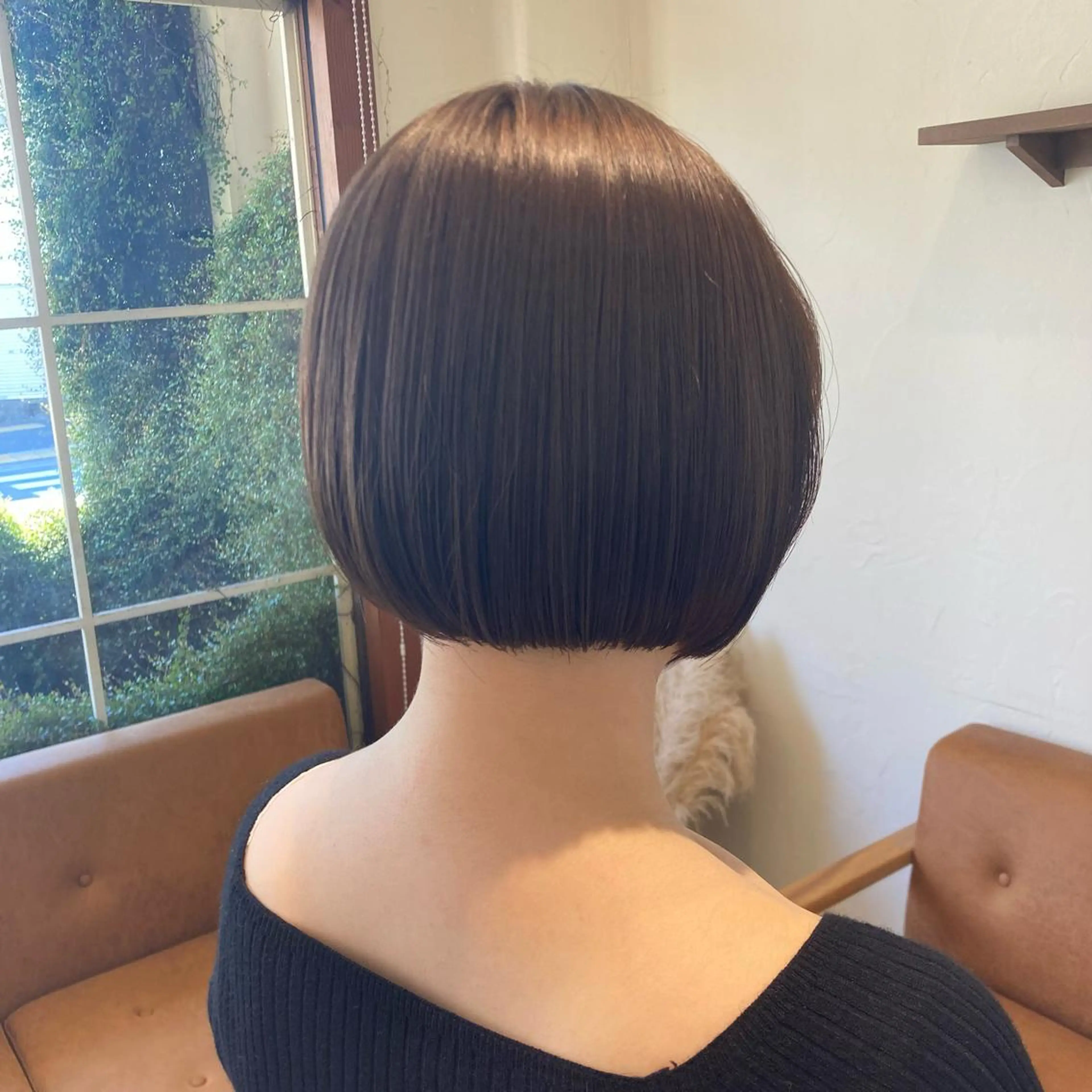 カット+艶カラー+修復トリートメントの写真