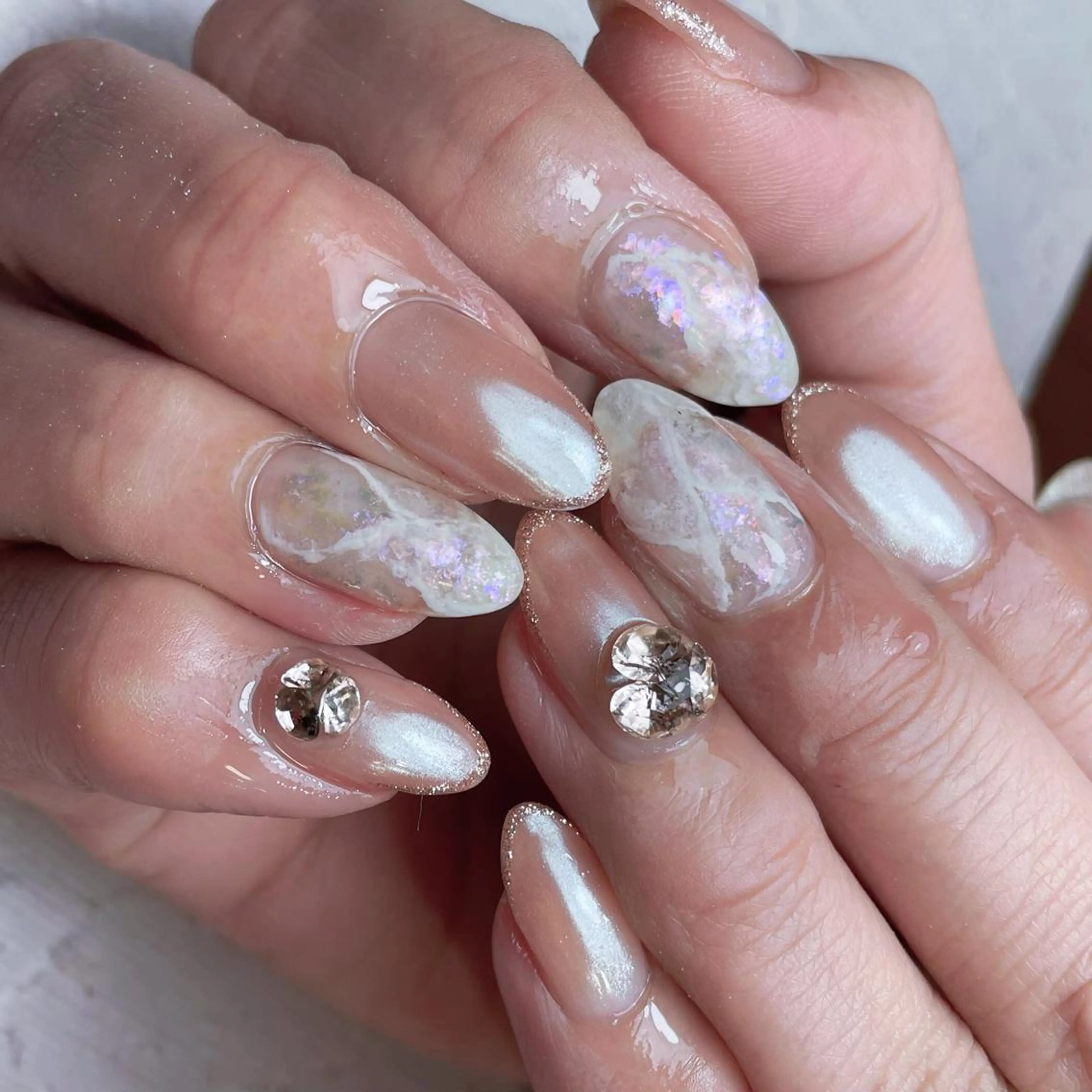 ネイル 持ち込み ハンドネイル nail&eyelash mate所属・京都/東向日/桂 ayumiのネイルデザイン