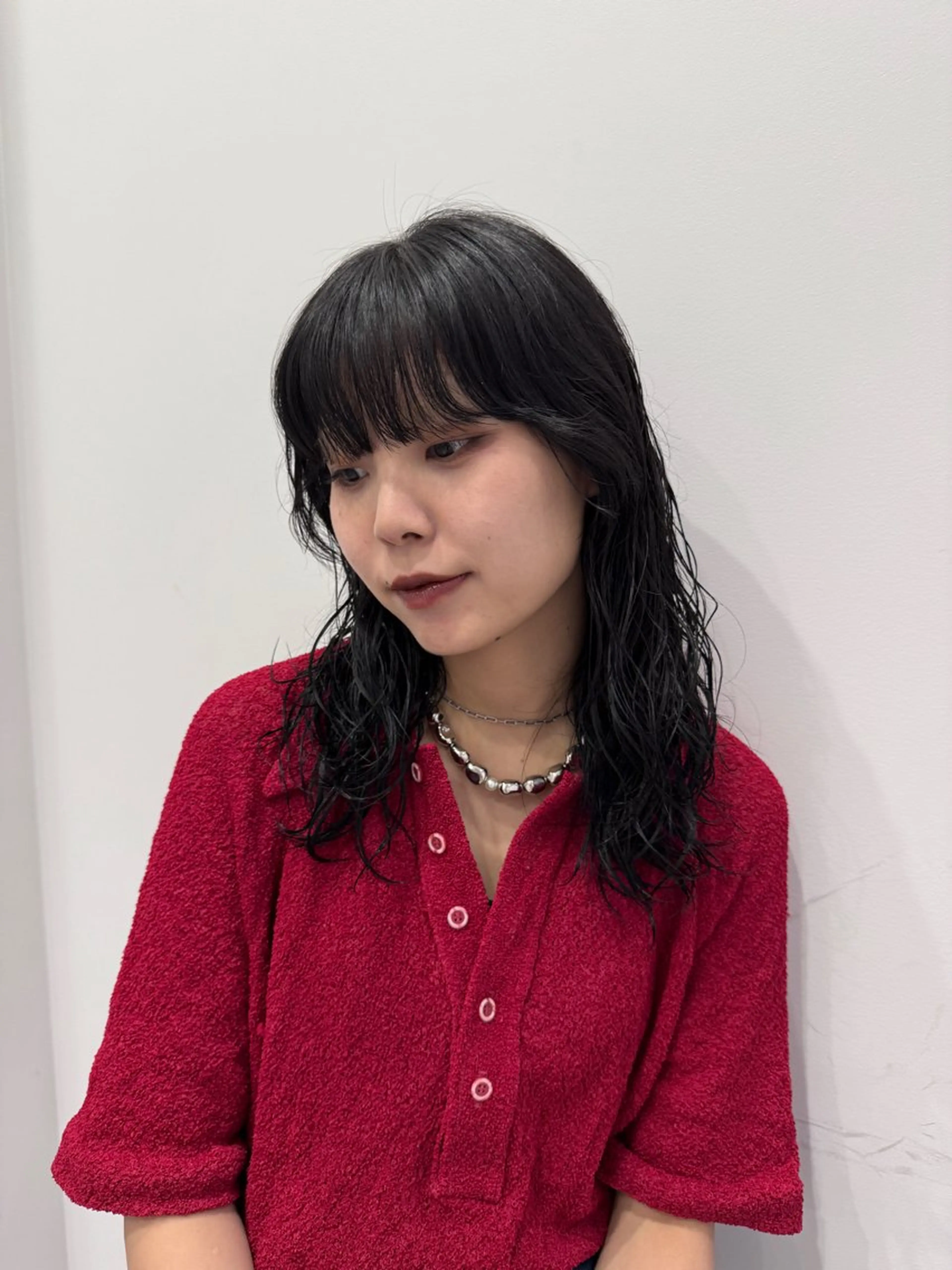 セミロング パーマ セミロングパーマ カット パーマ Lycka ⋆✦ HIROMIのヘアスタイル