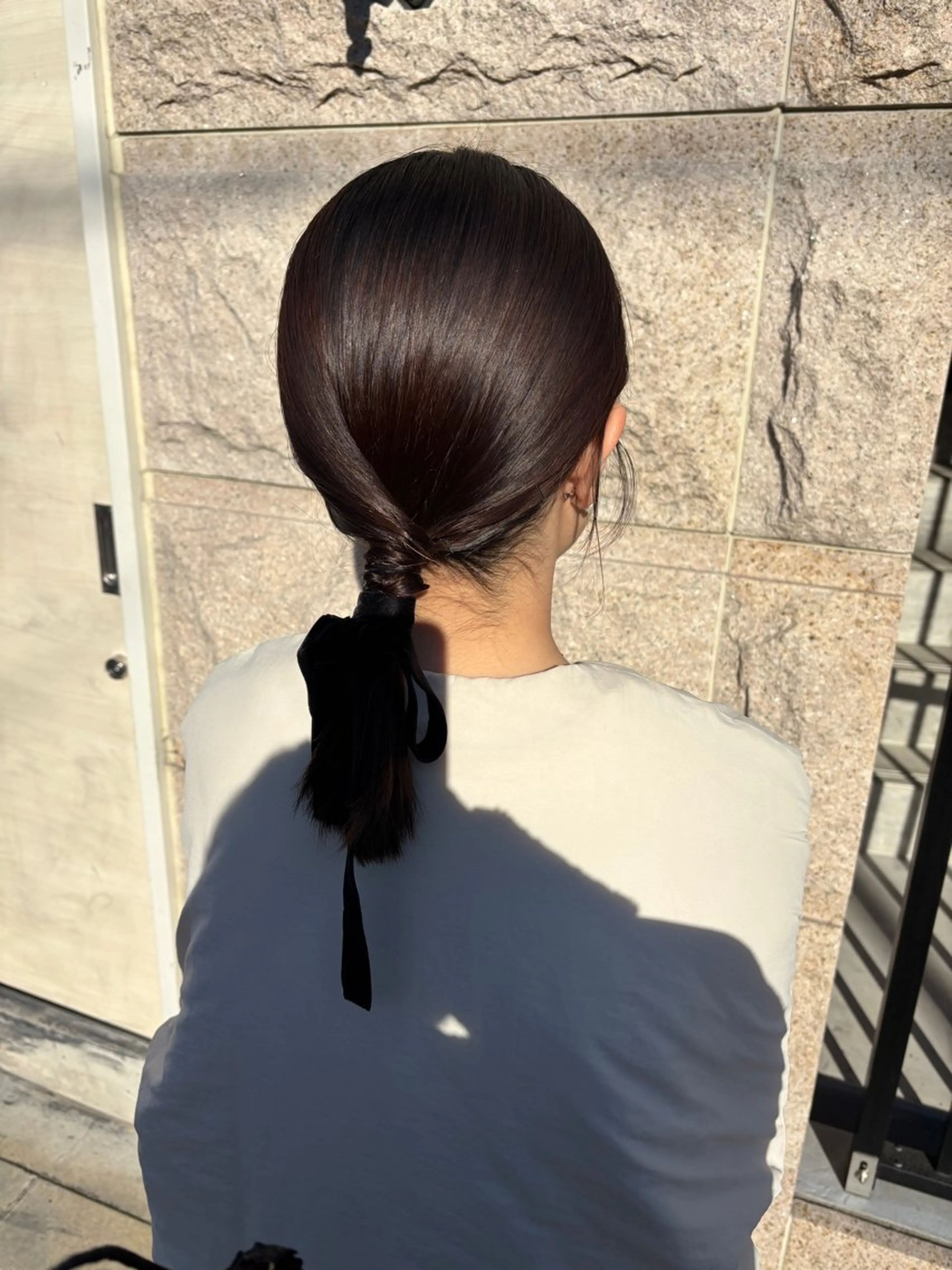 ヘアアレンジ ボブ/レイヤー/ 梅田/天野川奈緒のヘアスタイル