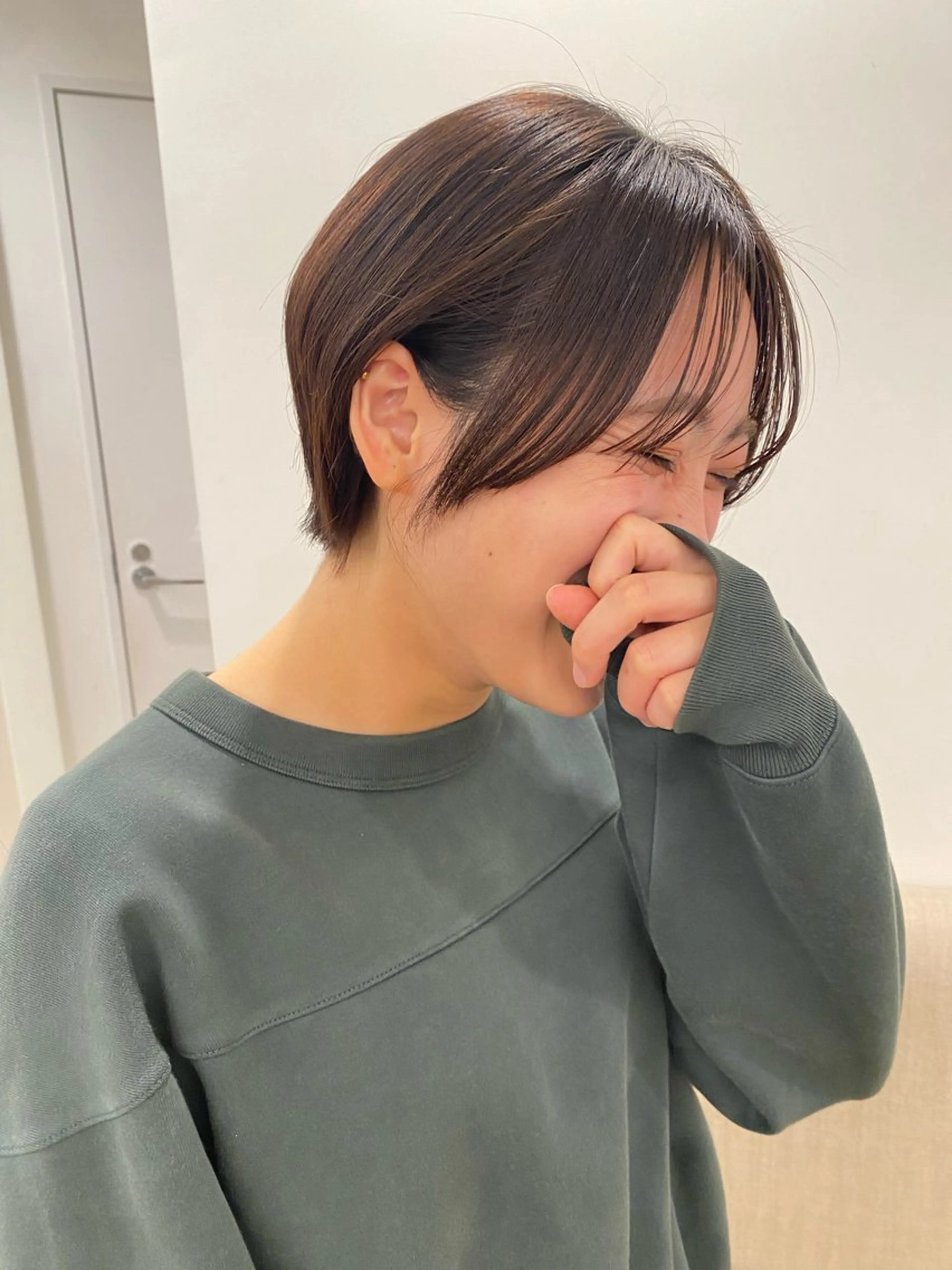 ショート マツモト カラー/ショートボブのヘアスタイル