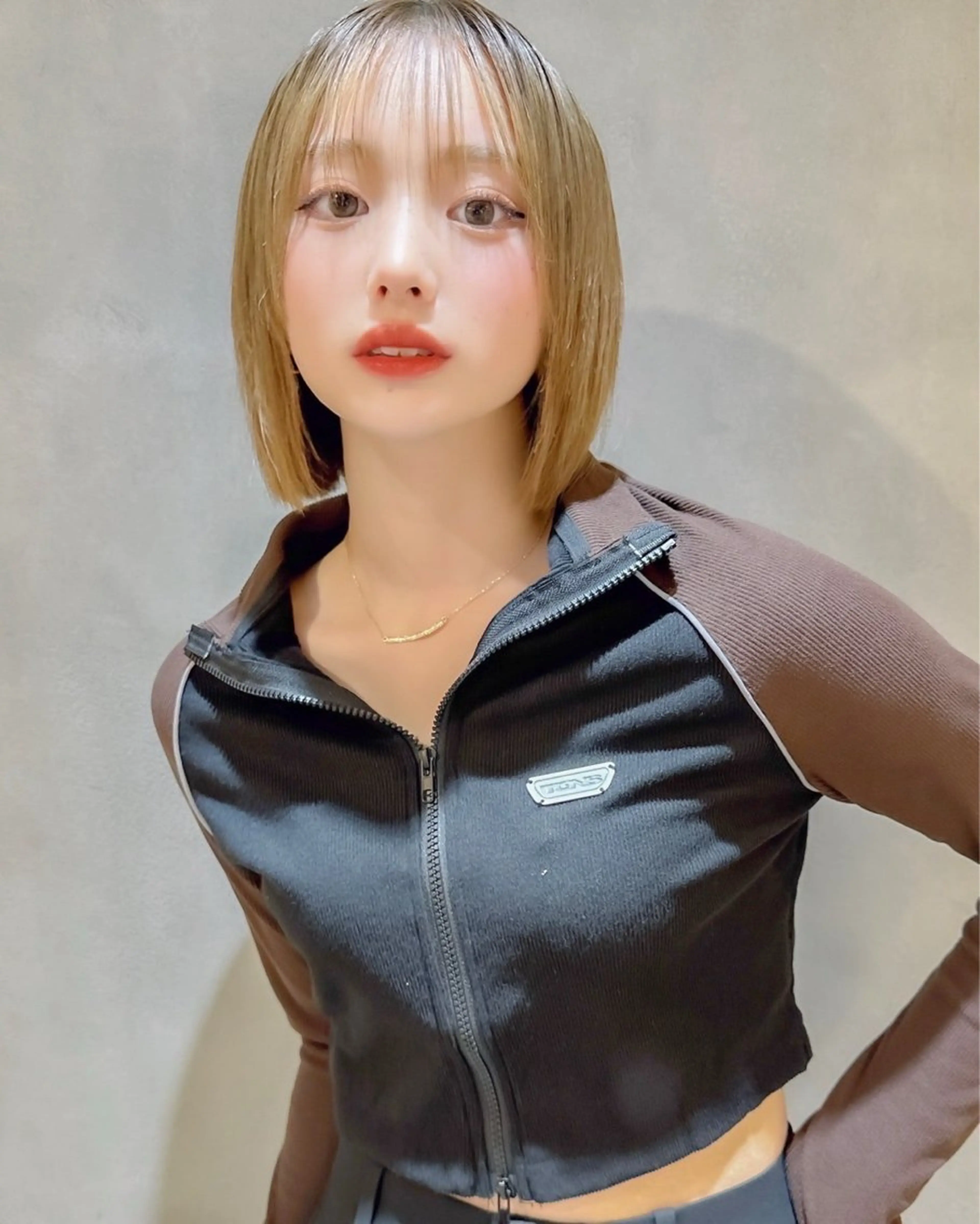 ミディアム カット 縮毛矯正 トリートメント 池袋/ボブ/ボブ矯正 髪質改善/山本のヘアスタイル