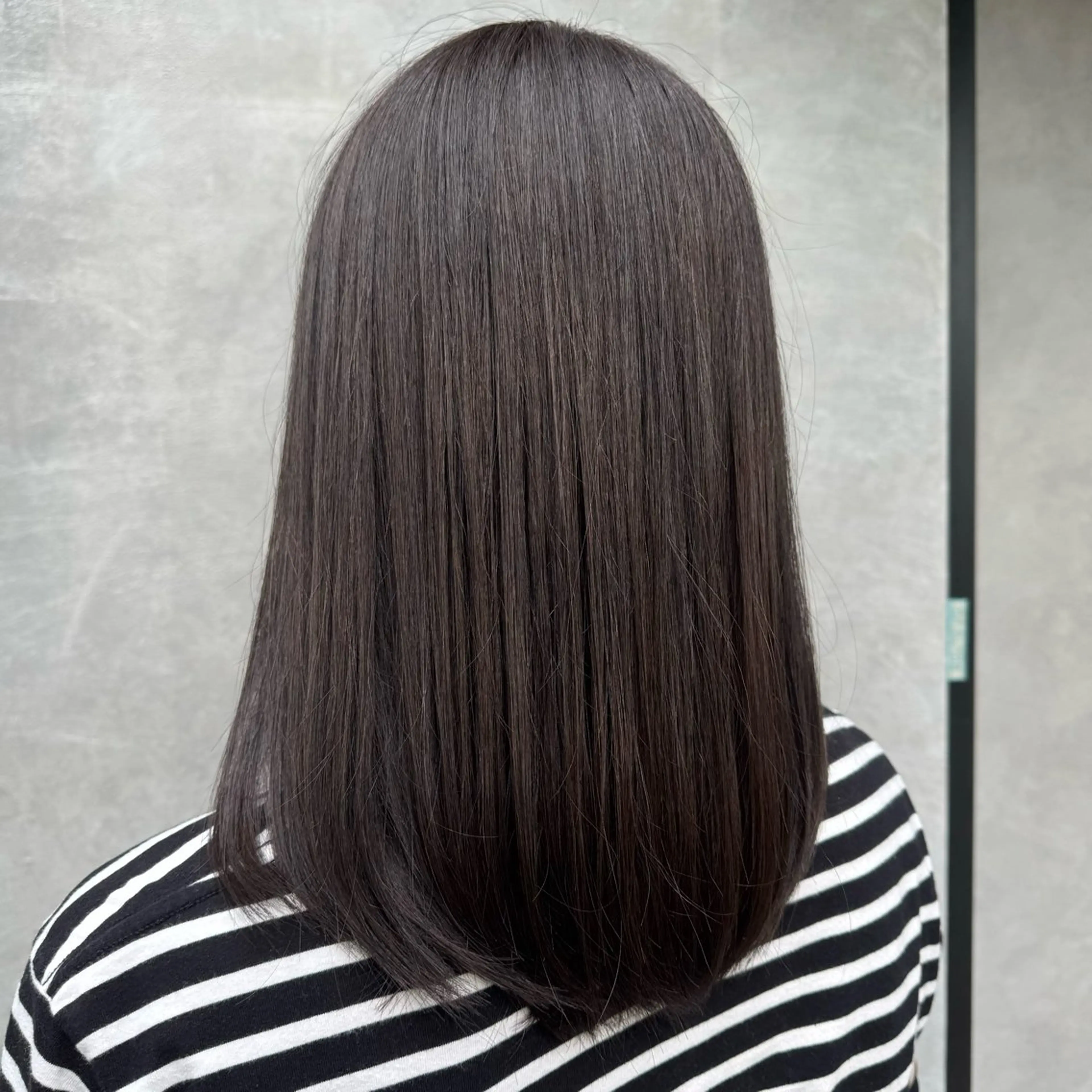 ロング カラー 青田 明日海のヘアスタイル