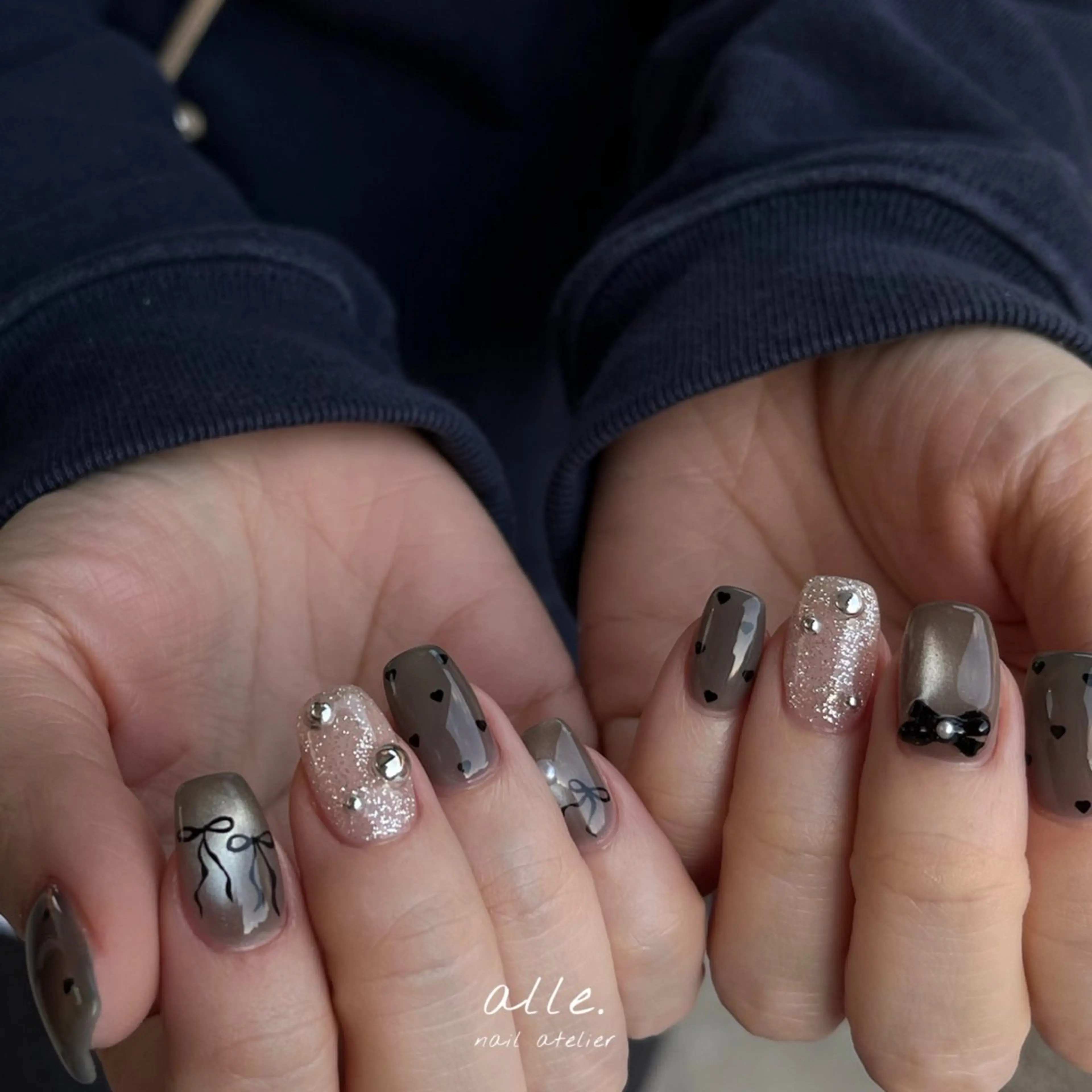 ネイル ハンドネイル atelier alle.のネイルデザイン