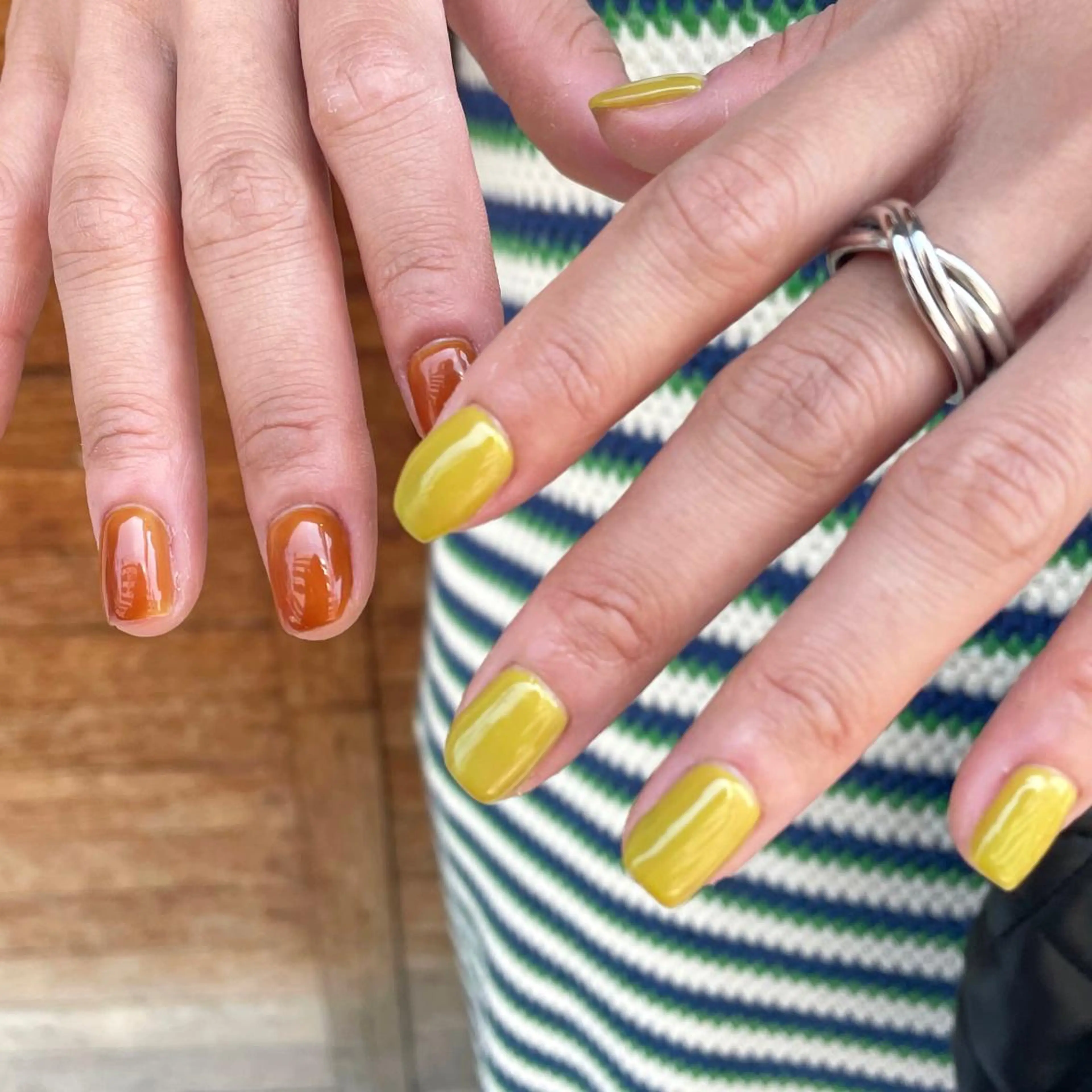 ネイル ハンドネイル 新井 ひなののネイルデザイン