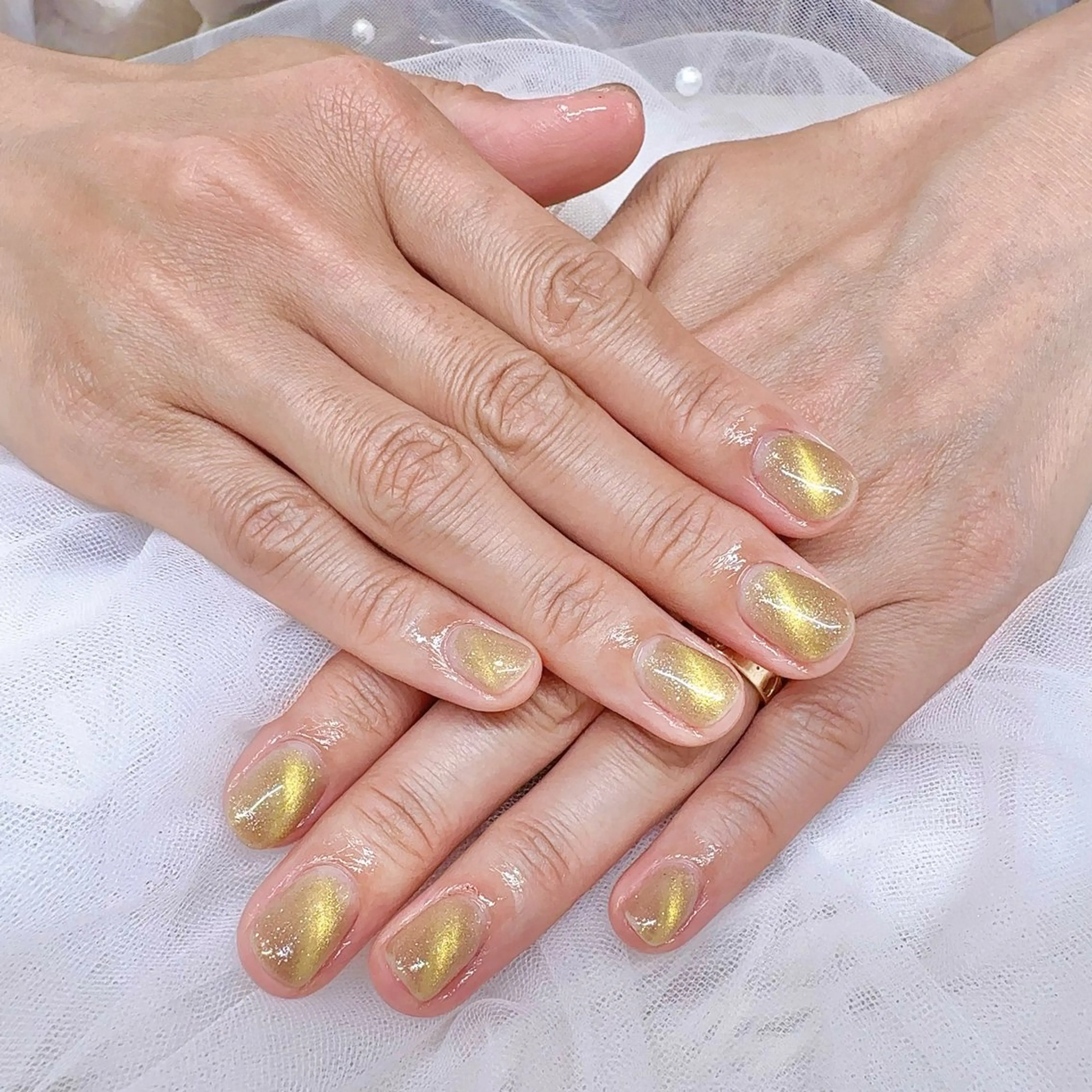 ネイル マグネットネイル ワンカラーネイル LOA.NAIL 本八幡店のネイルデザイン