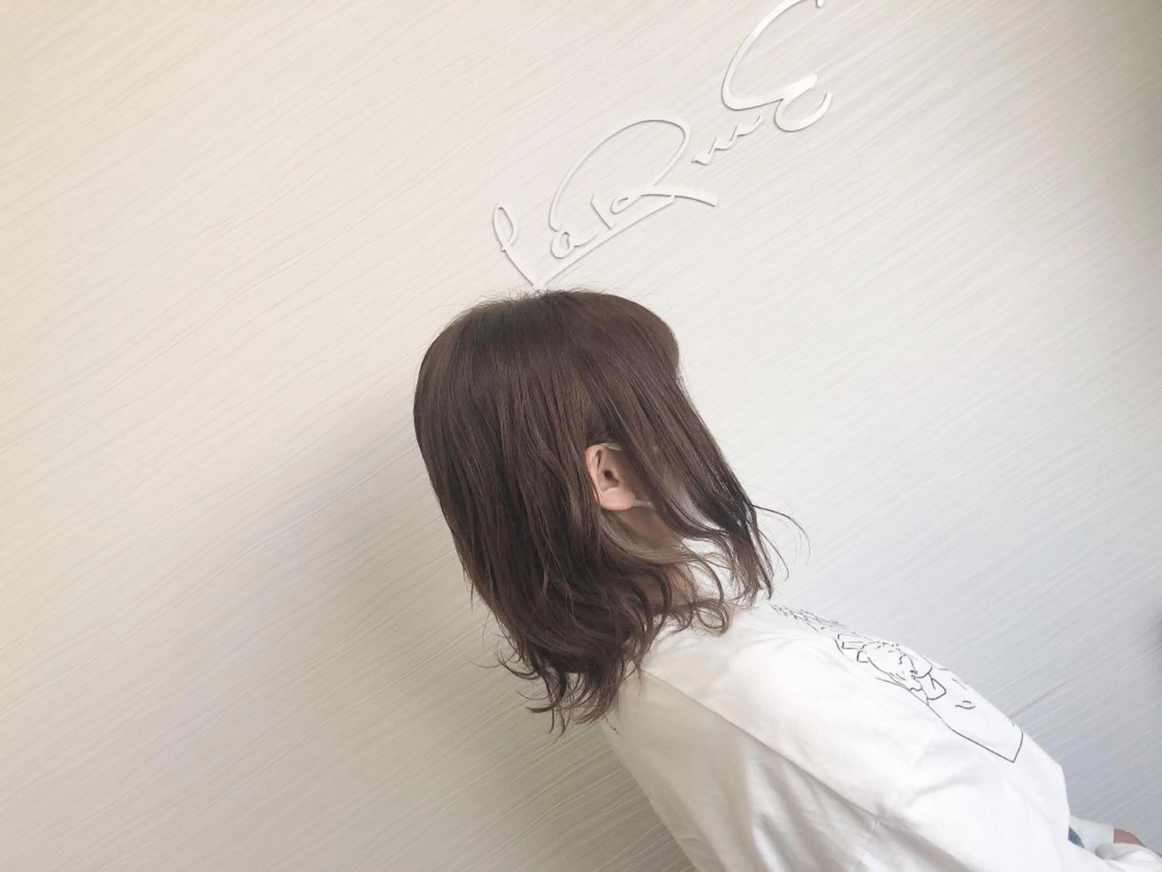 ミディアム カラー ブリーチ ヘアカラー LaRmE Ayumi.のヘアスタイル