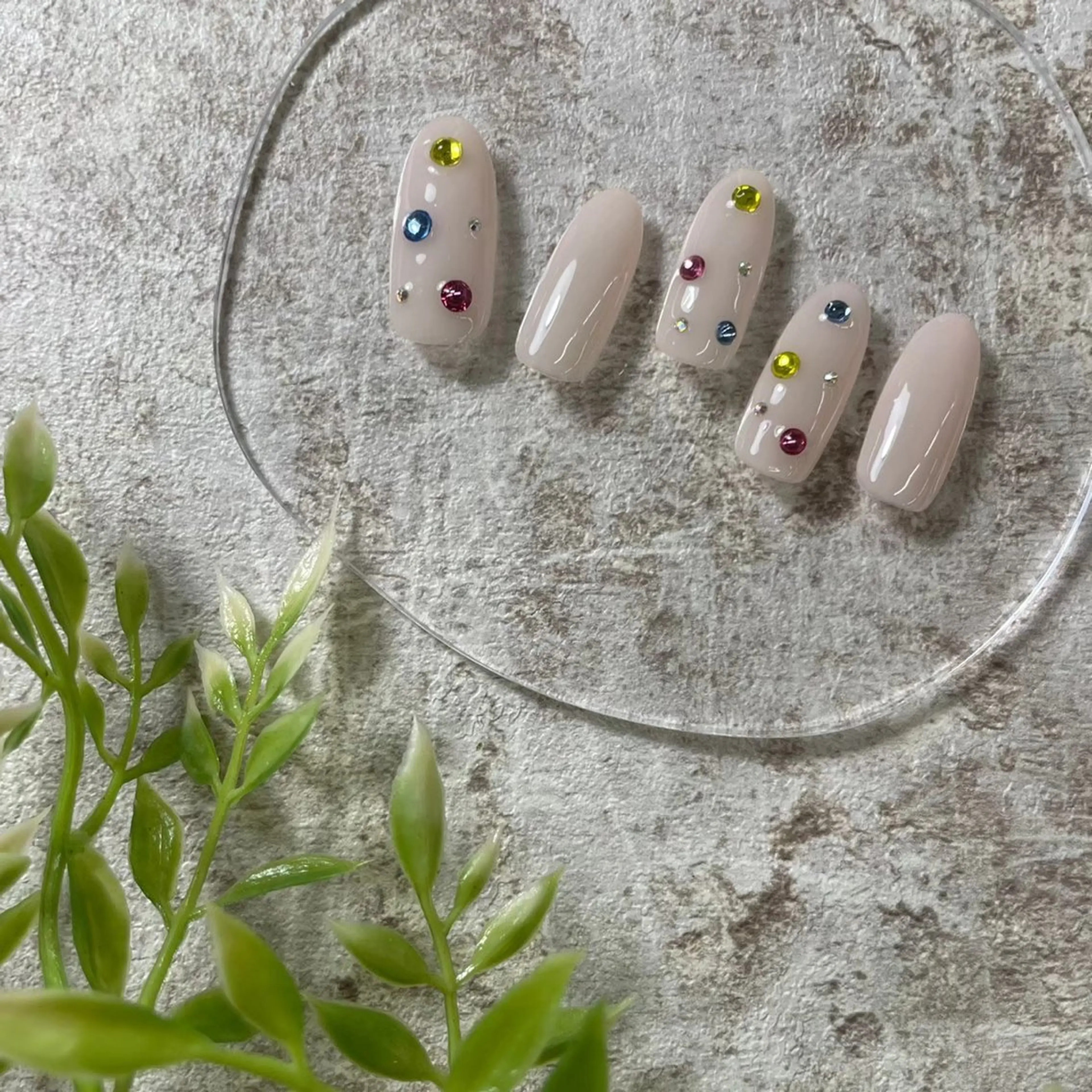 ネイル アートネイル ネイルチップ ⭐︎休業中の練習⭐︎ JNA認定講師髙橋のネイルデザイン