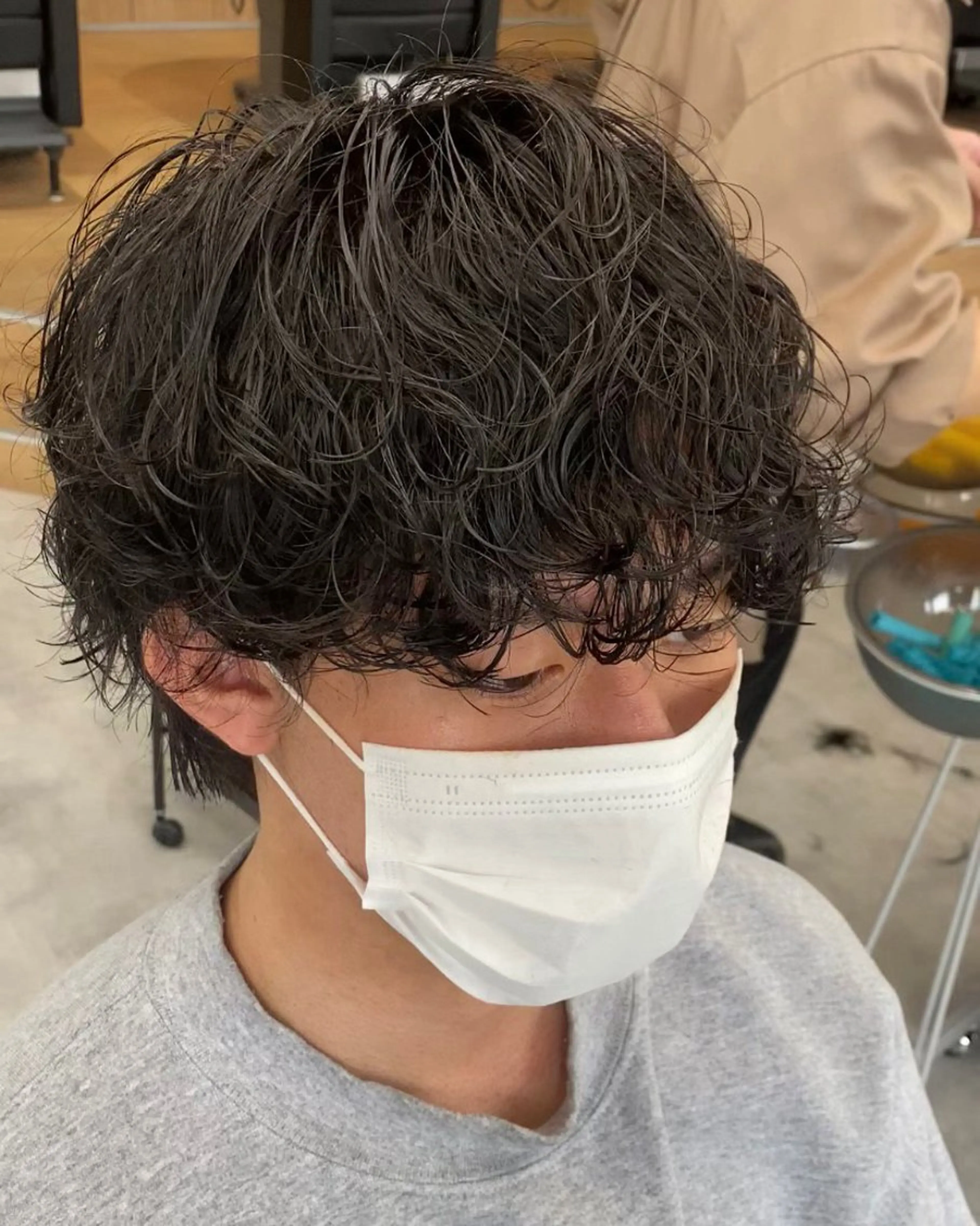 パーマ メンズ メンズパーマ/新潟/ 万代/高橋悠叶のヘアスタイル