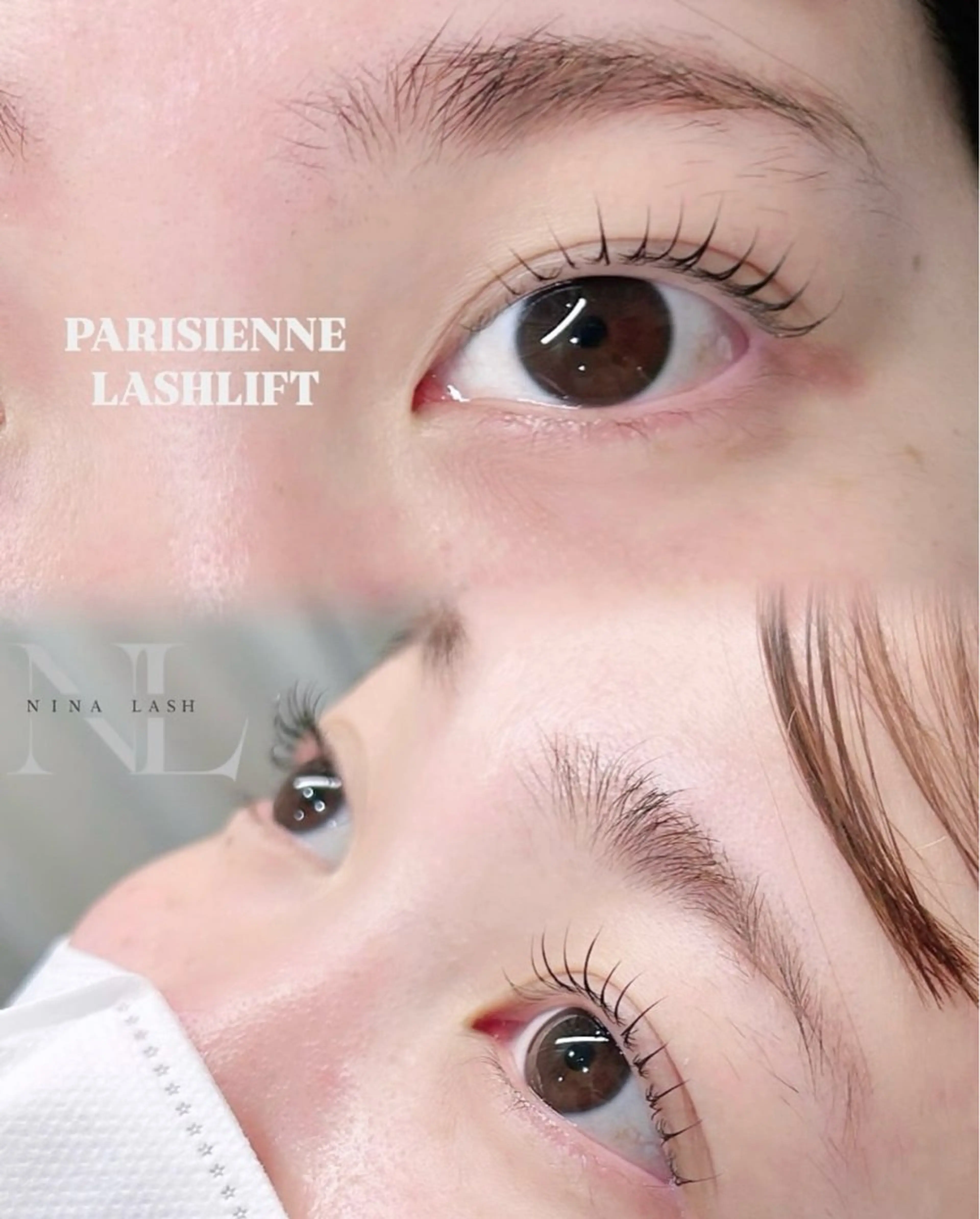 マツエク・マツパ パリジェンヌラッシュリフト Nina Collection所属・Nina Lash 新城のマツエク・マツパデザイン