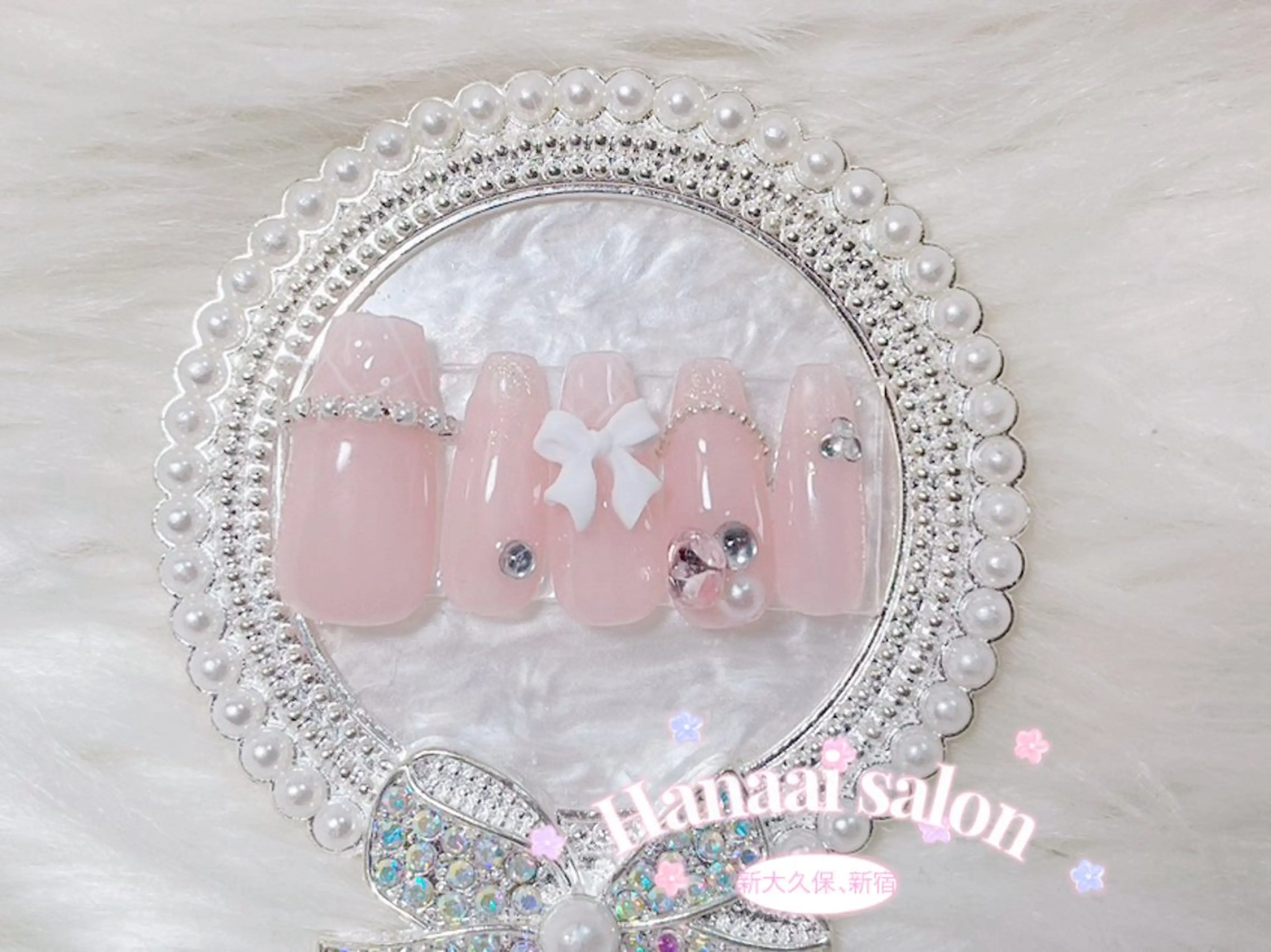 ショート Hanaai Salon新宿店のネイルデザイン