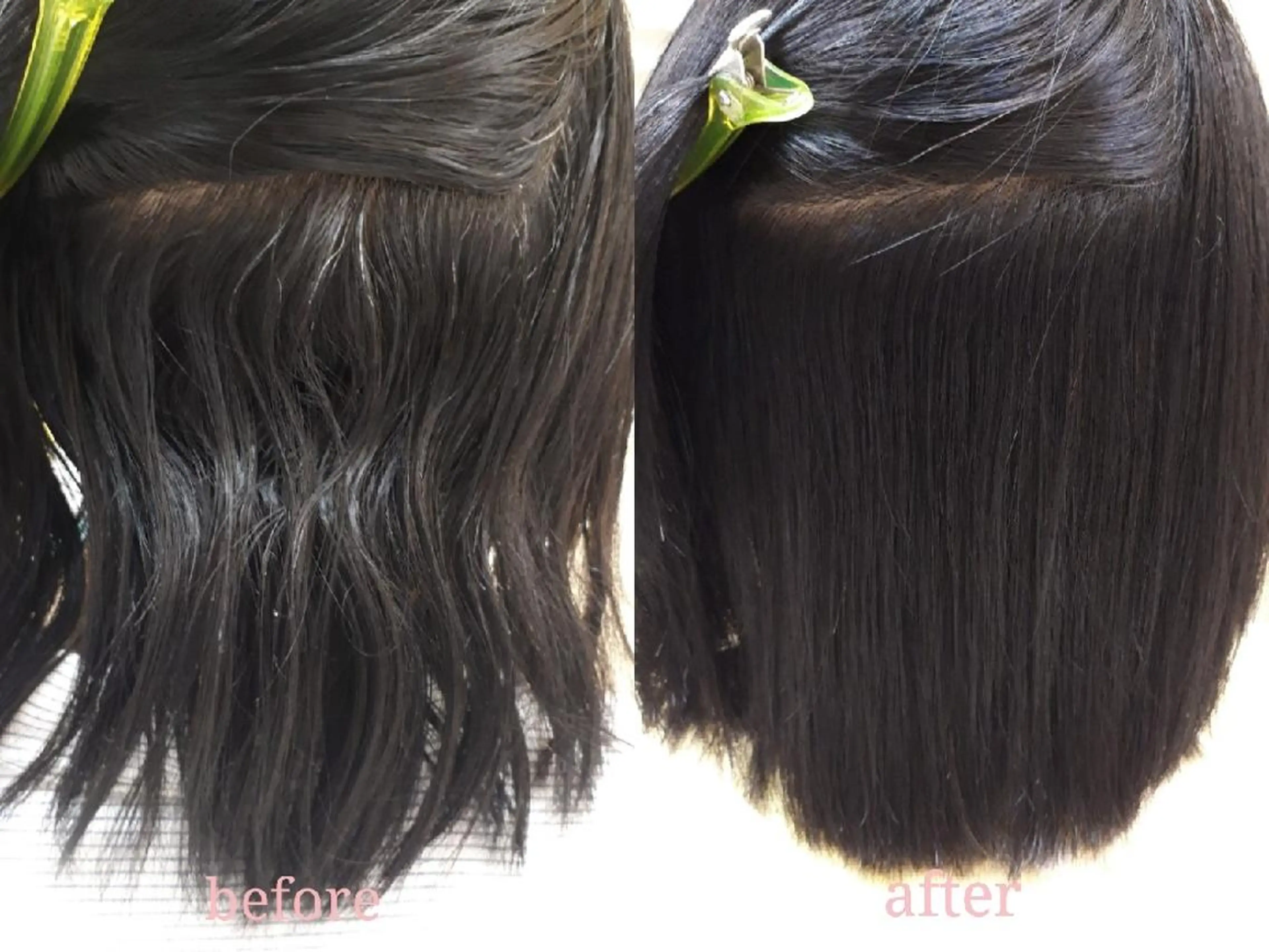 ミディアム くせ毛 縮毛矯正 SALOWIN神戸三宮所属・山崎 美奈のヘアスタイル