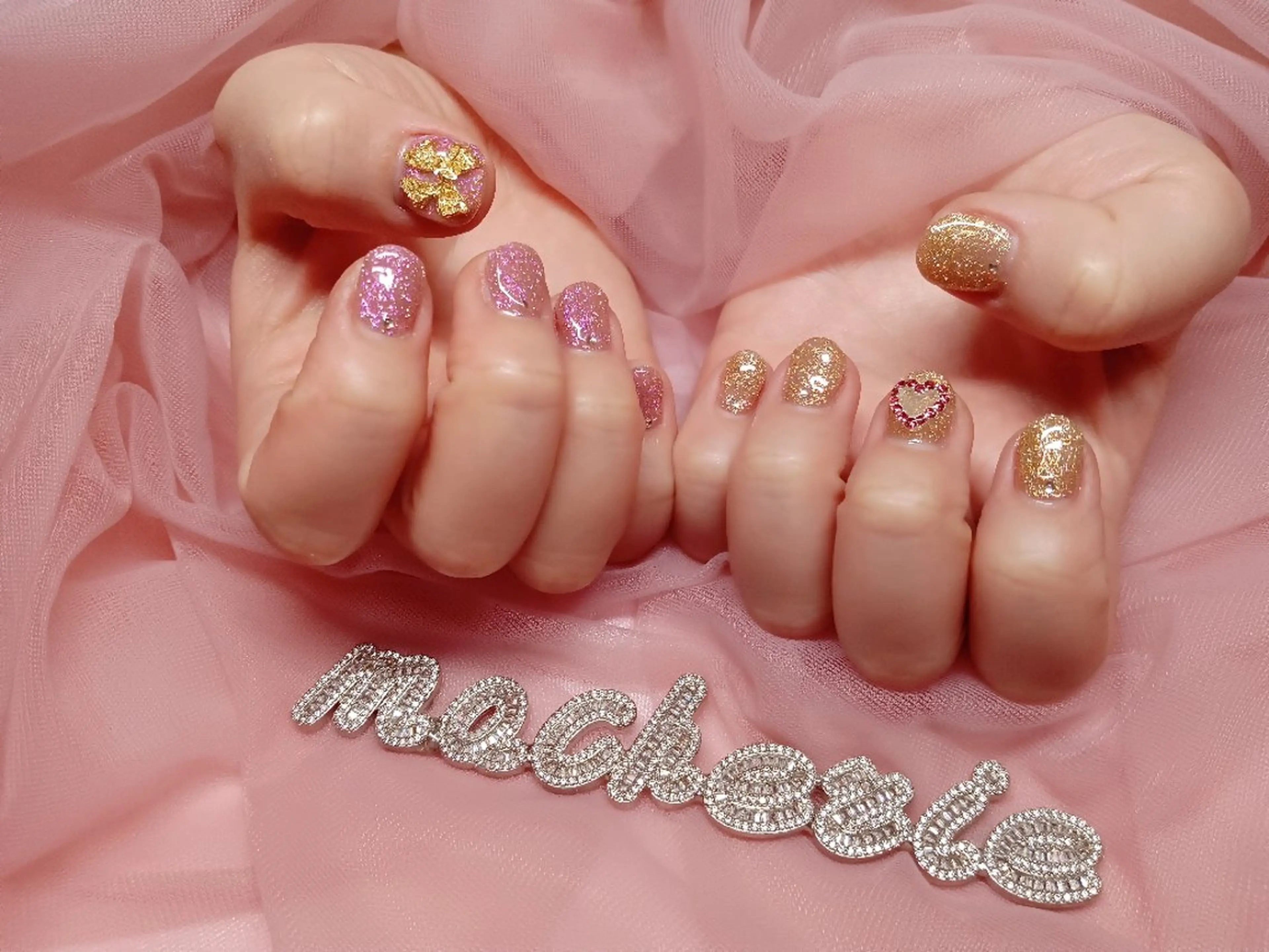 ネイル フラッシュネイル ハンドネイル Nail Salon macherieのネイルデザイン