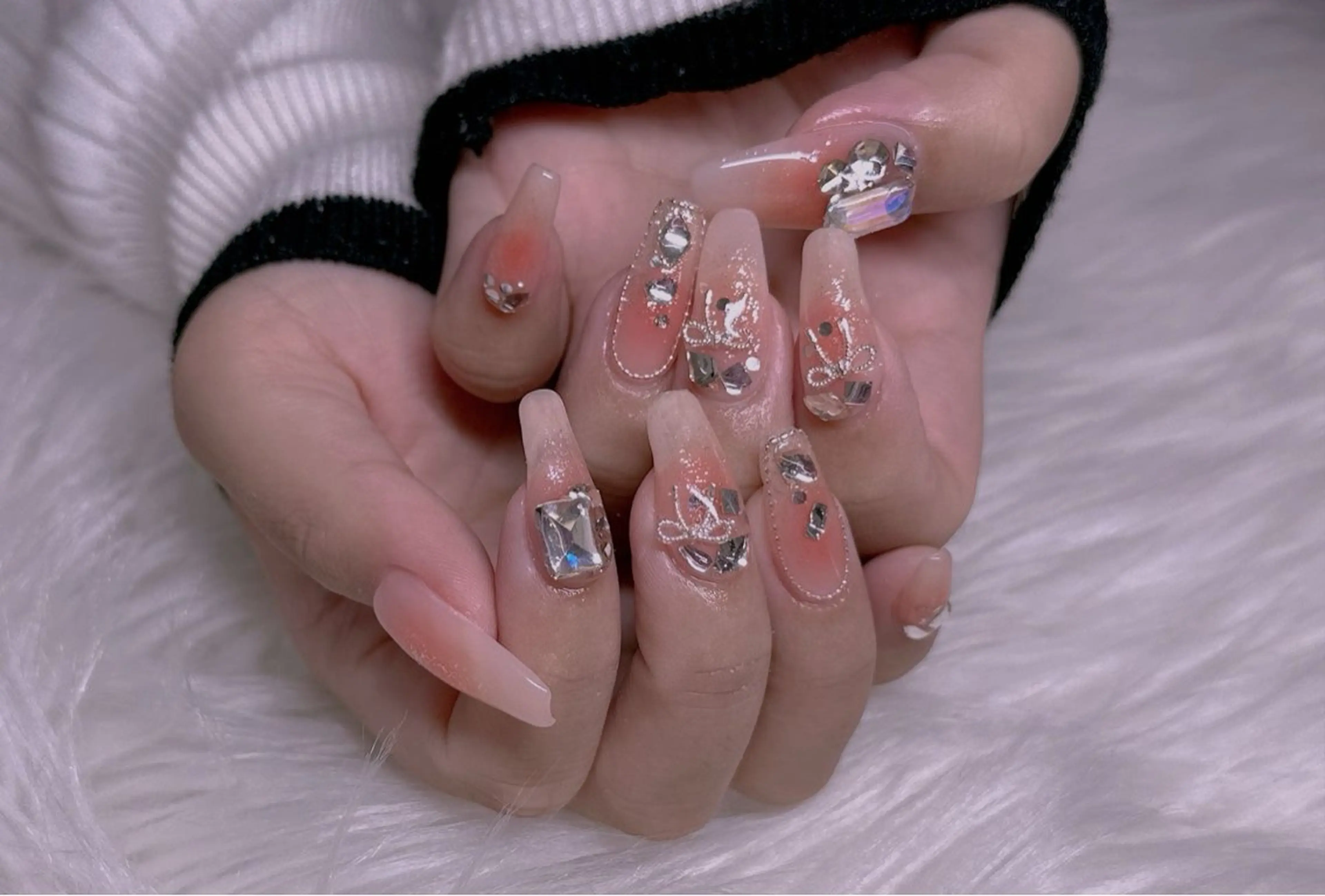 ネイル 長さだし専門店 M2　rikaのネイルデザイン