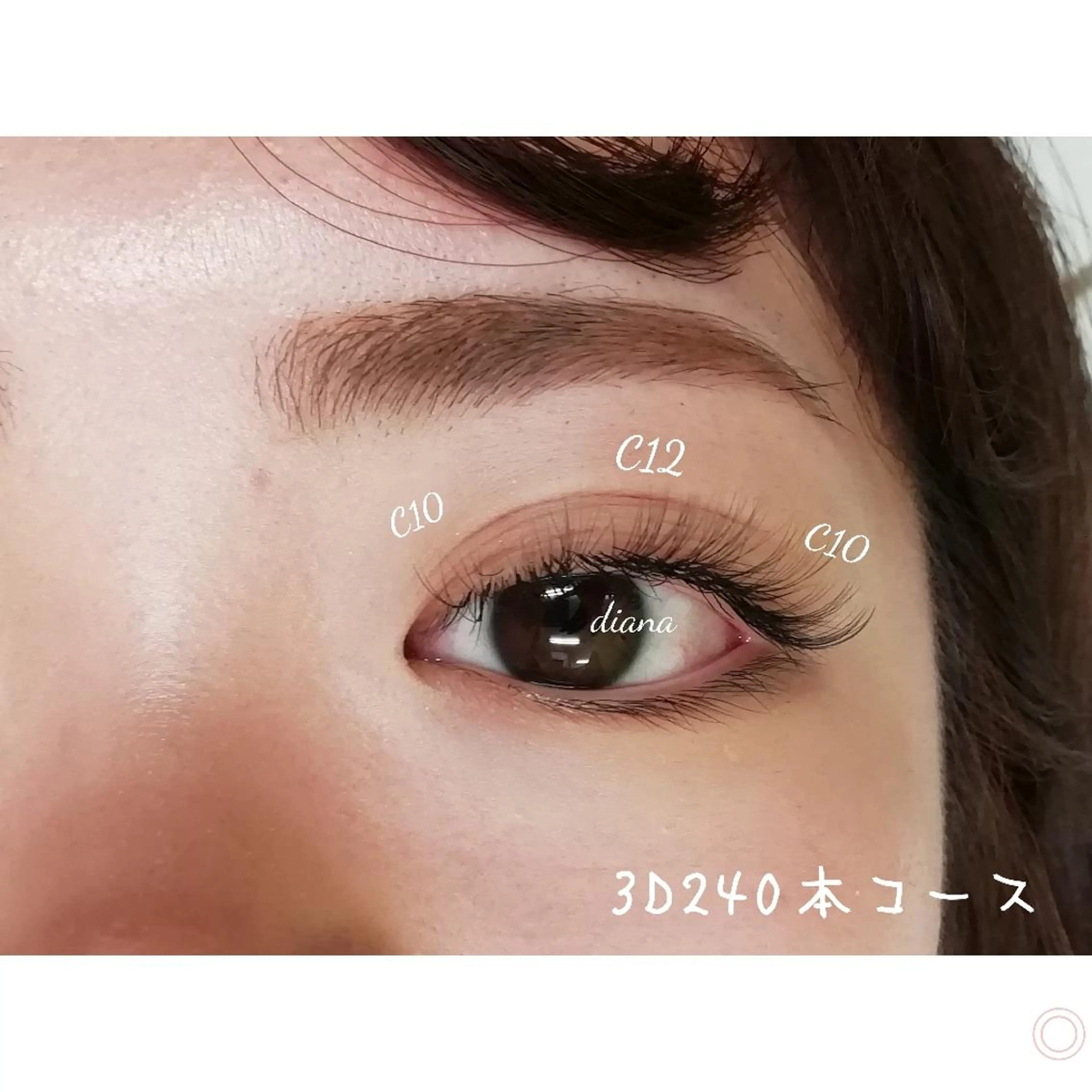 3D まつげエクステ 240本コース 4,999円【オフなし】の写真